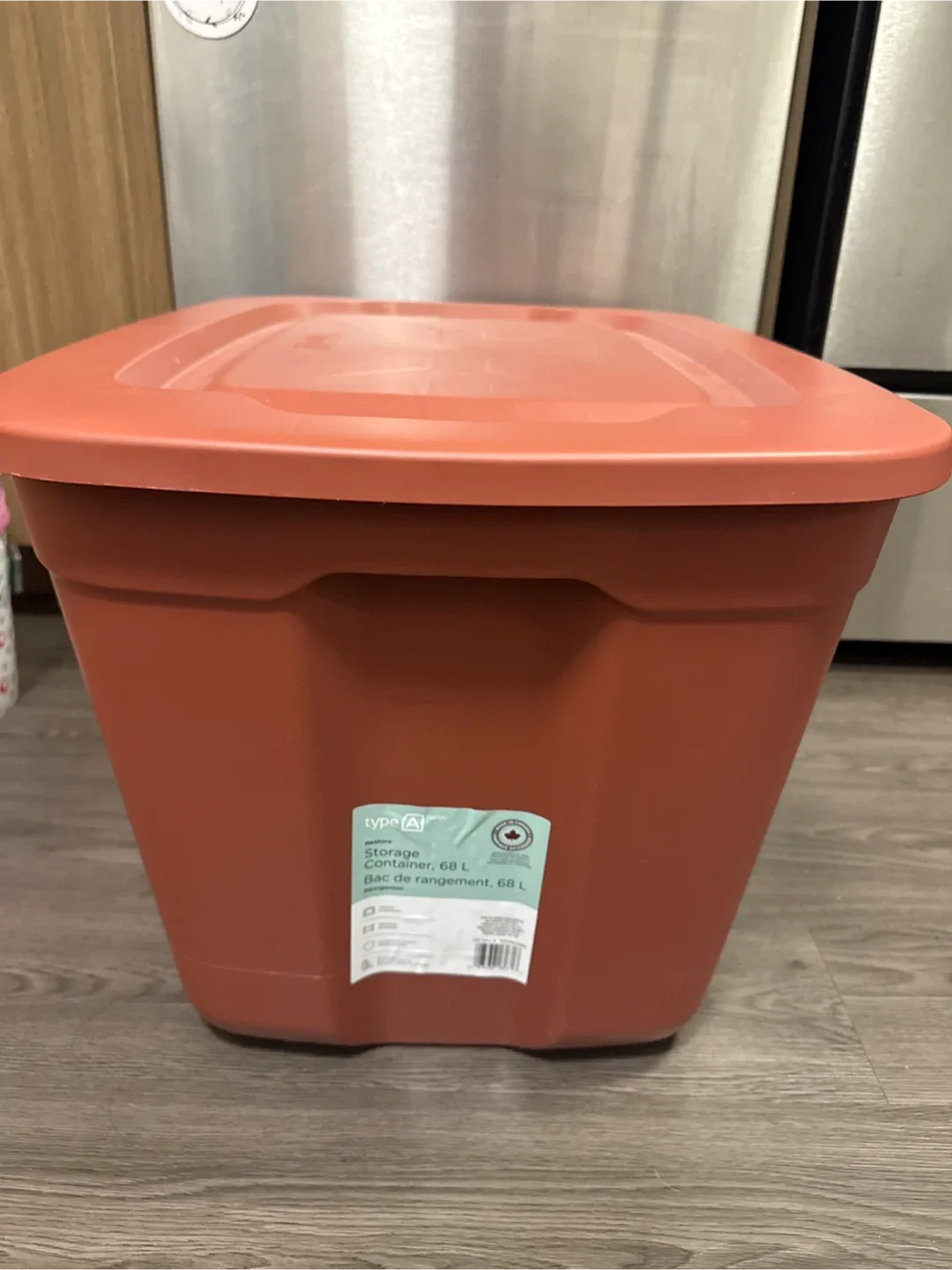Type A 68 L Storage Container - Terracotta image indicator(2)