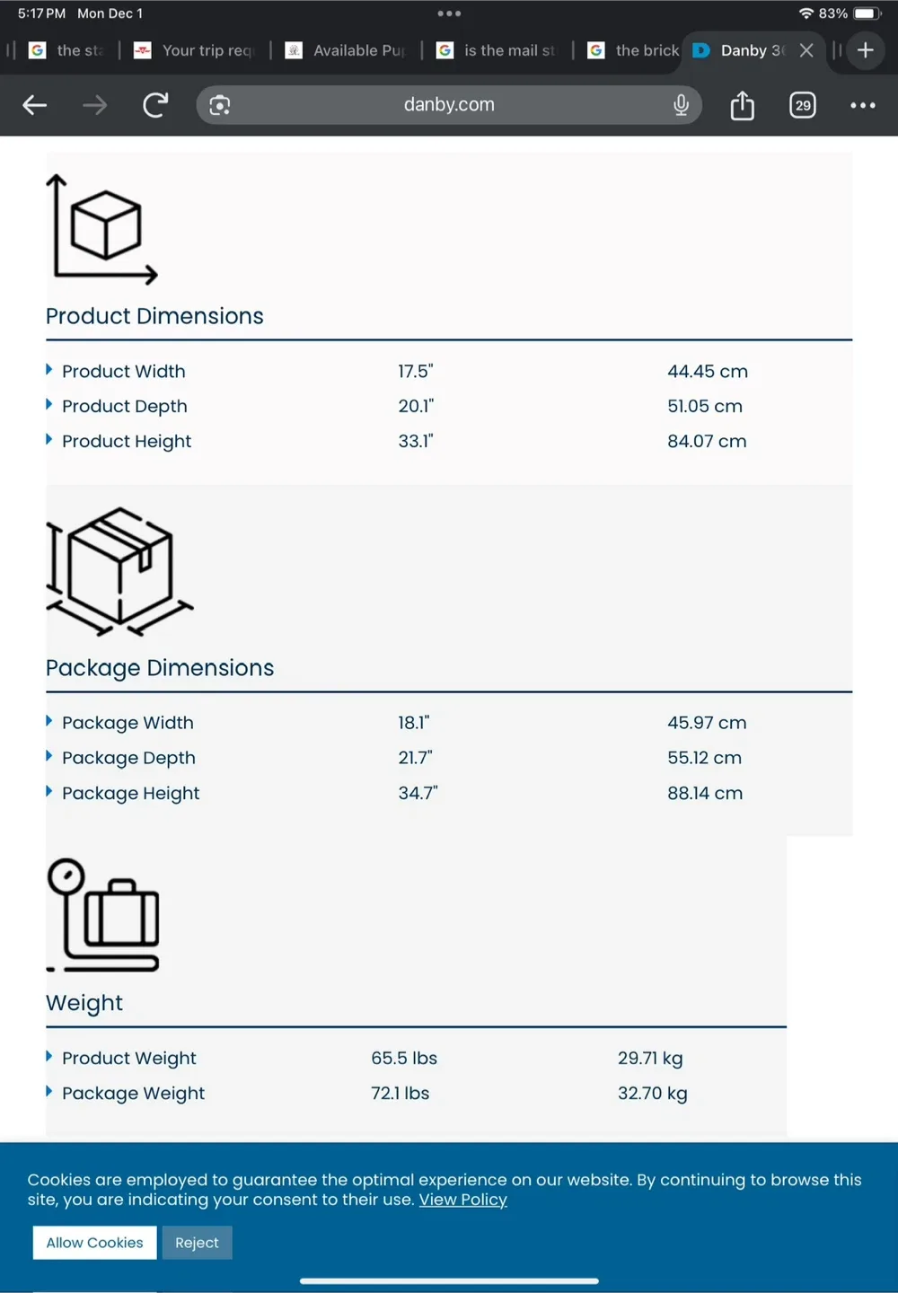 Danby Wine Cooler - Model DWC032A2BDB image indicator(7)