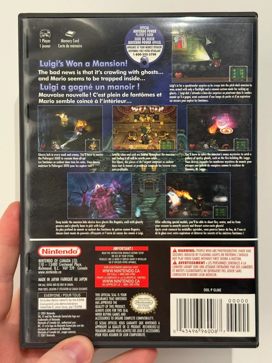 Luigi’s Mansion GameCube image indicator(3)