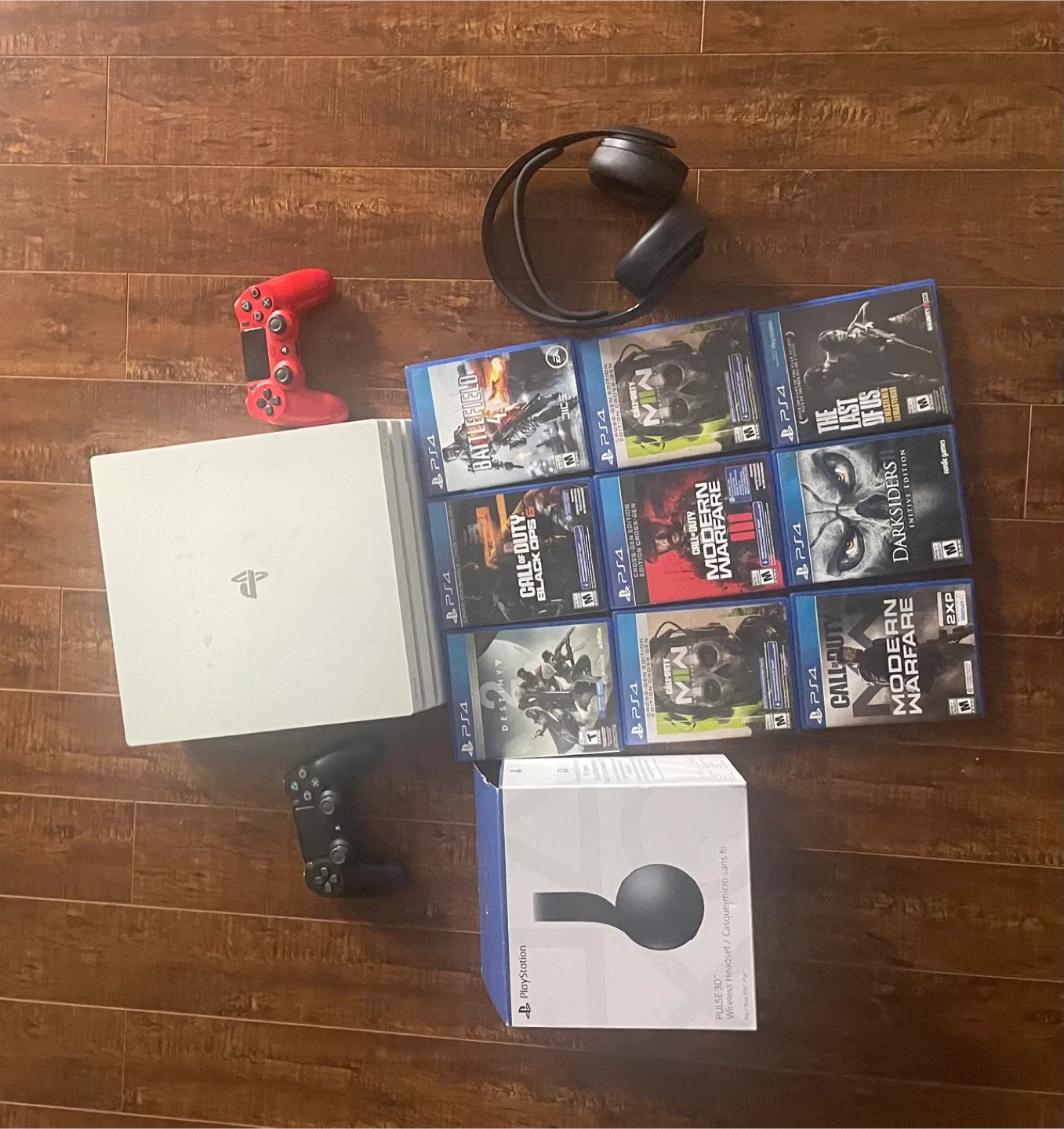 PlayStation Pulse 3D Wireless Headset + PS4 Games $300 image indicator(9)