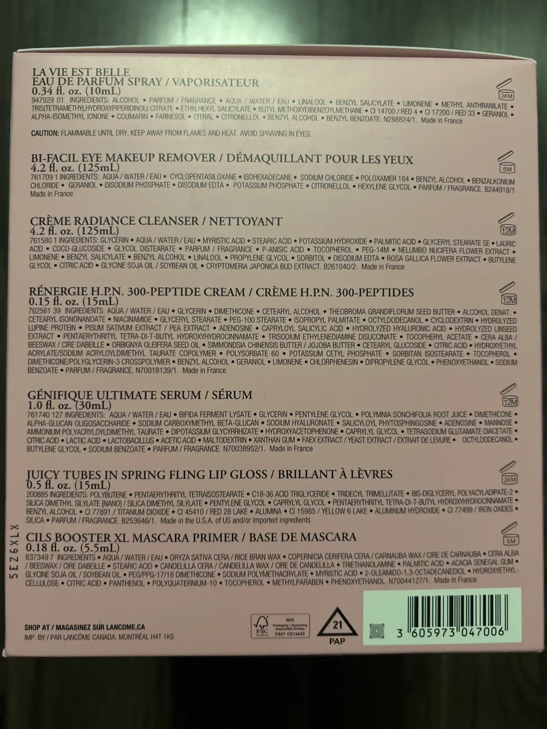 Lancôme Beauty Box Set - New image indicator(3)