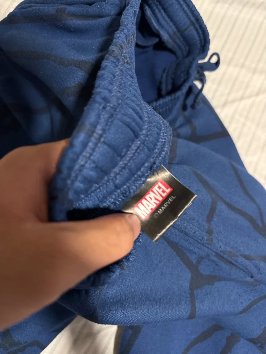 Marvel Spider-Man Blue Sweatpants image indicator(3)
