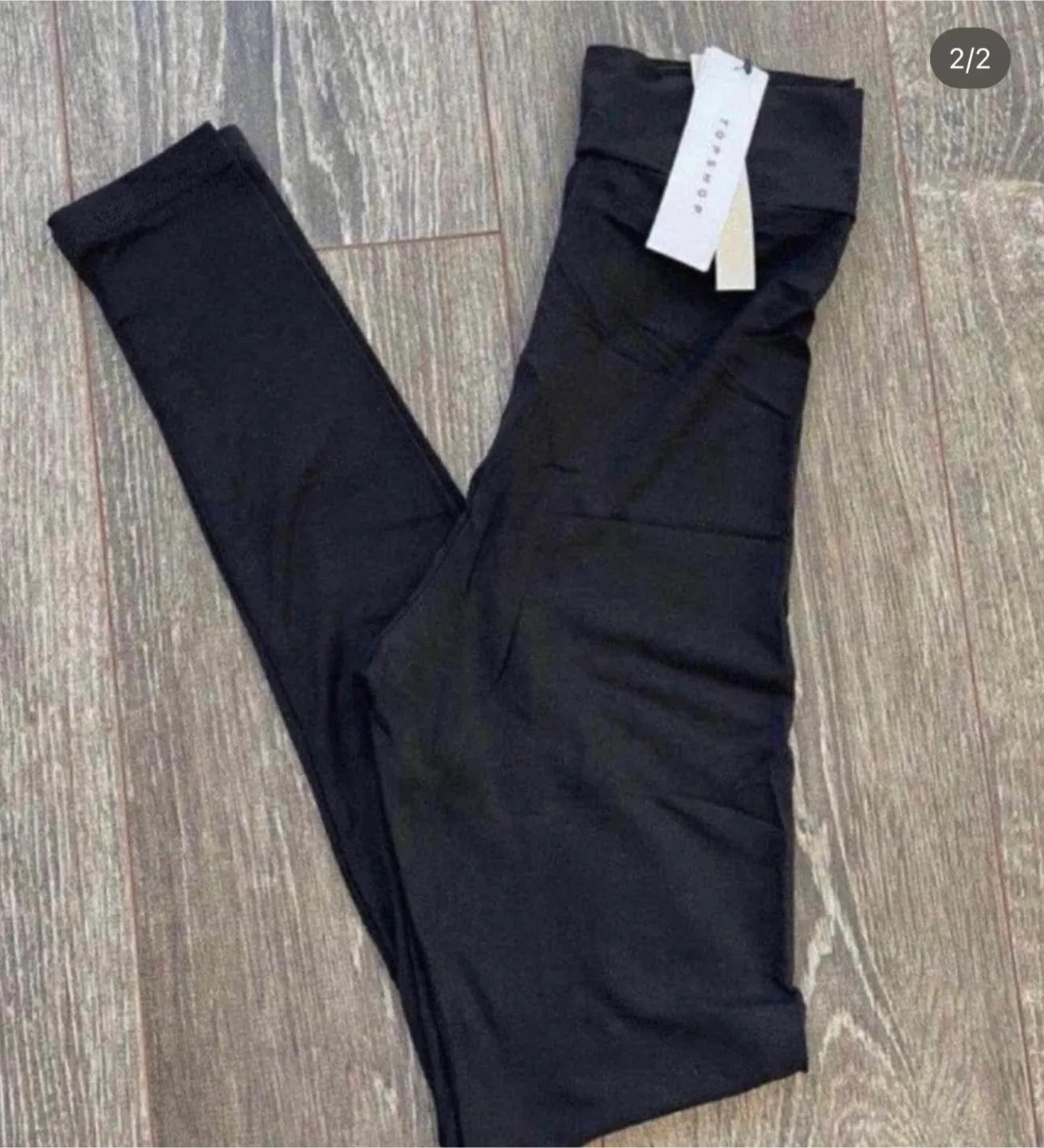 Brand New High Waisted Topshop Leggings size 2 image indicator(2)