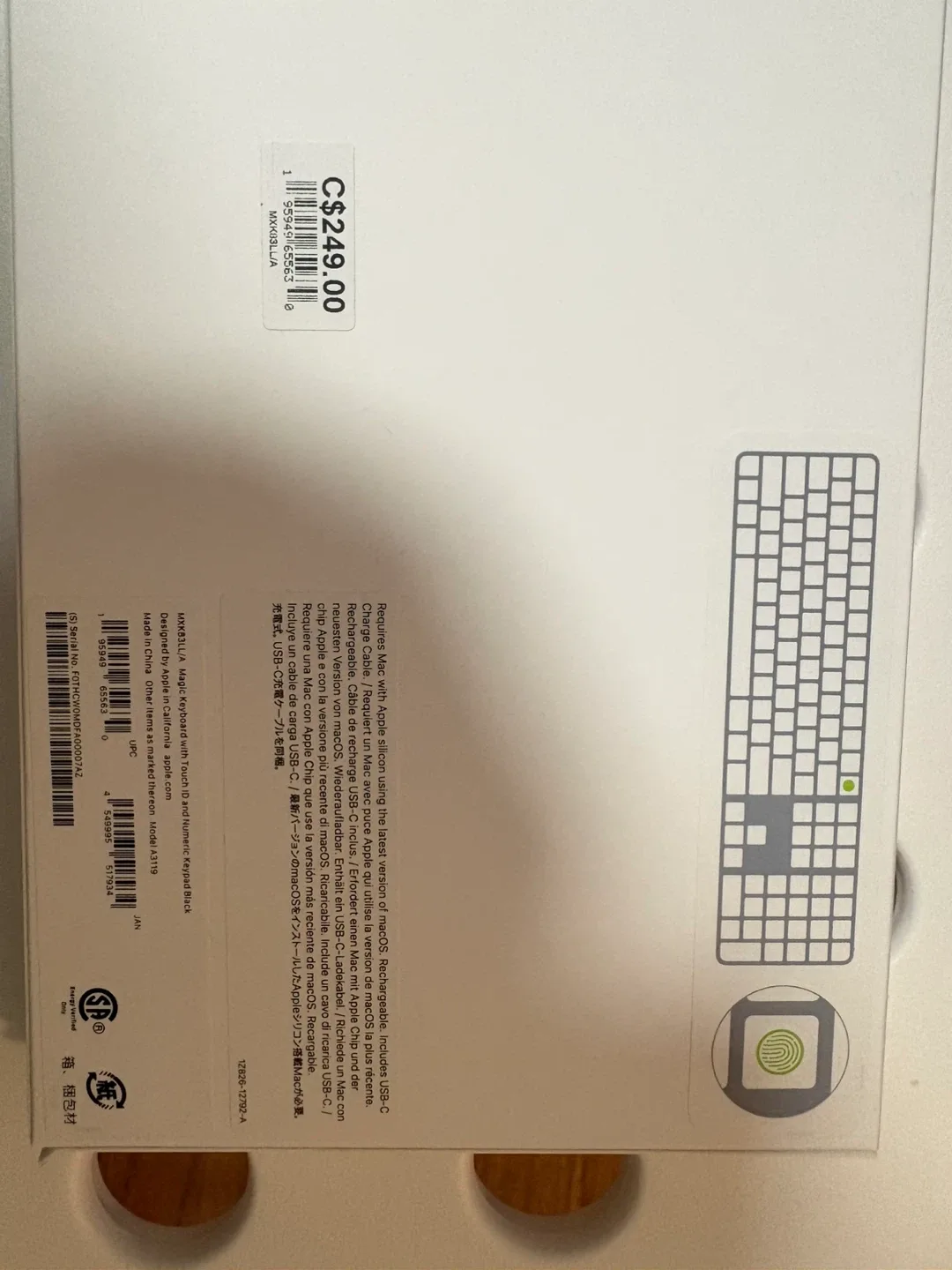 Apple Magic Keyboard with Touch ID - New in Box image indicator(3)