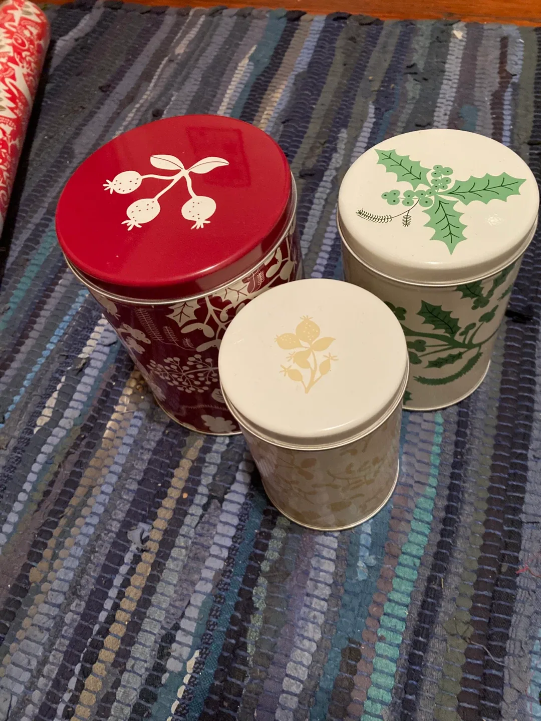 Set of 3 Decorative Canisters #cleanout