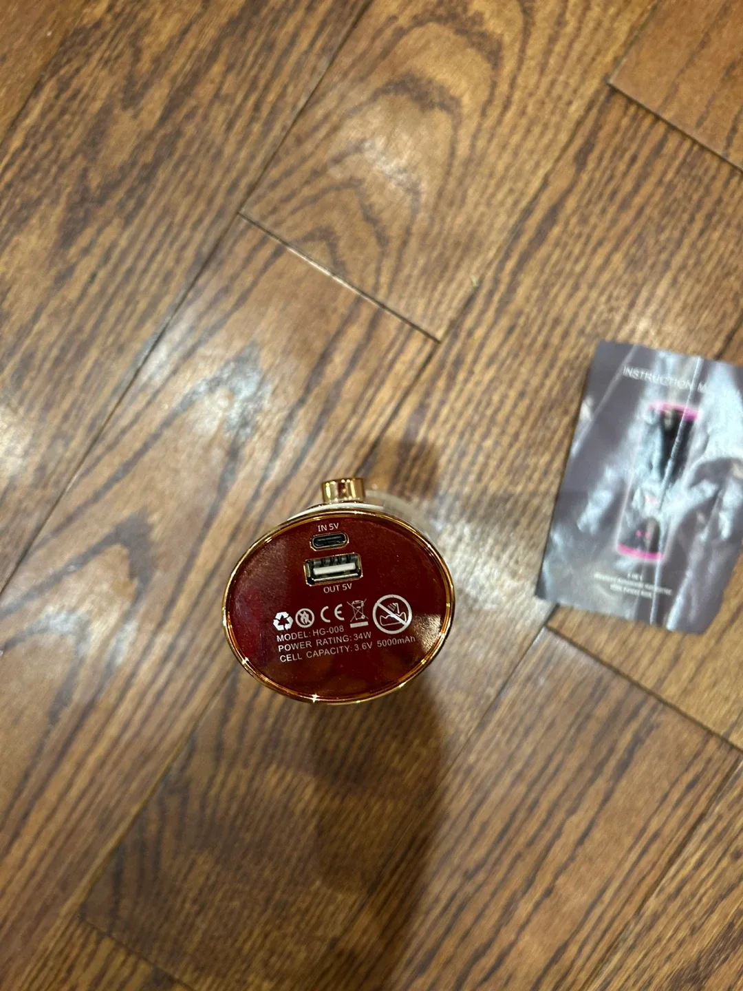 2 in 1 Wireless Automatic Hair Curler image indicator(2)