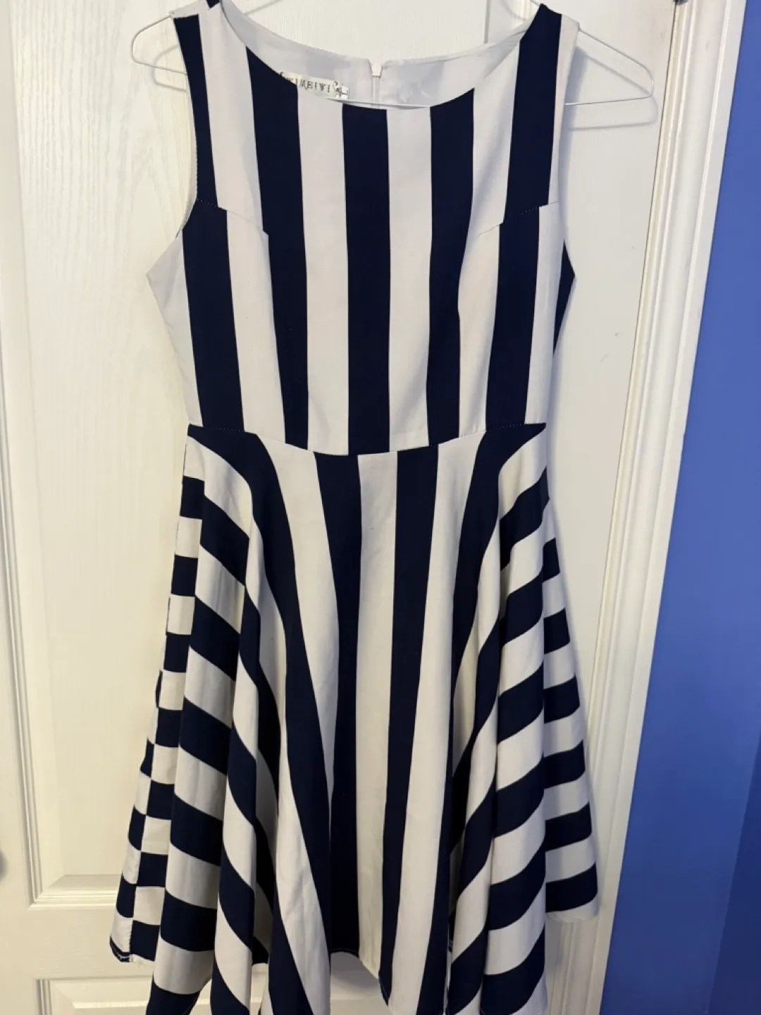YUMEIYI Striped Dress - Size L #Cleanout