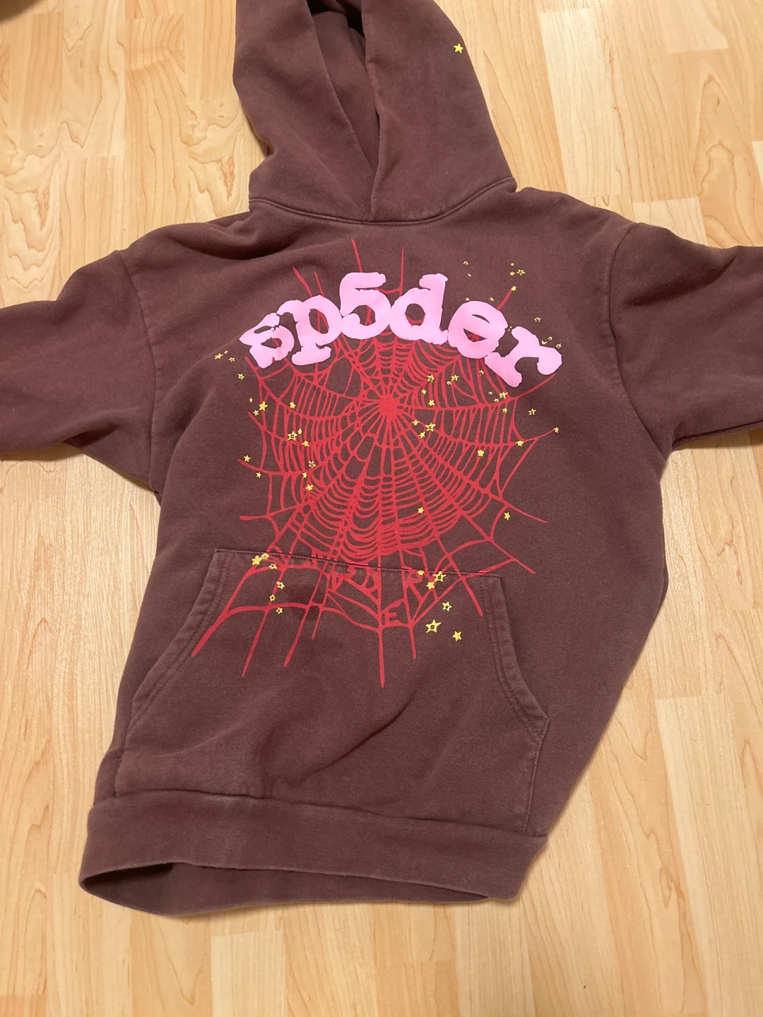 Sp5der Hoodie - Brown