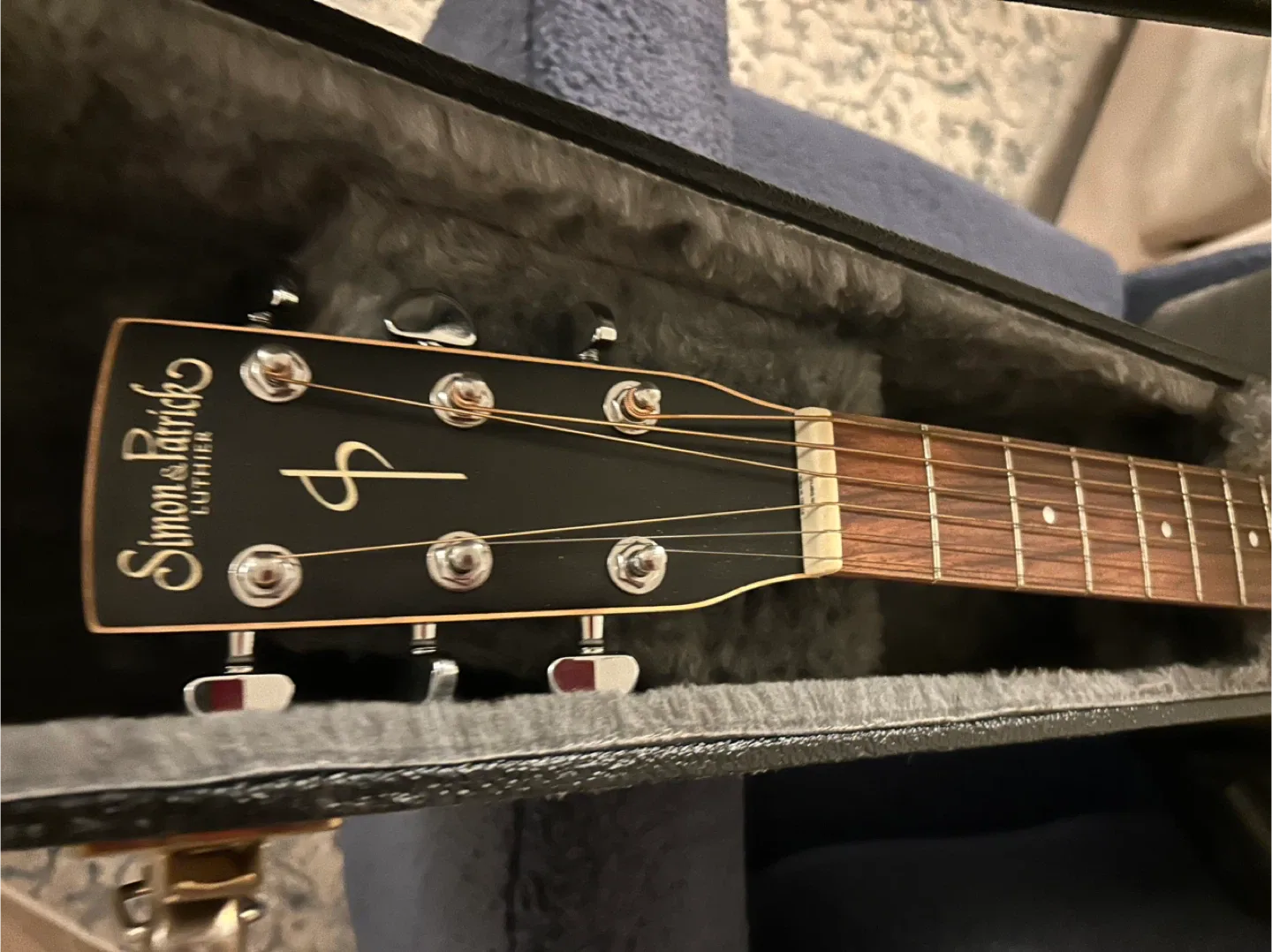 Simon & Patrick Acoustic Guitar with Case