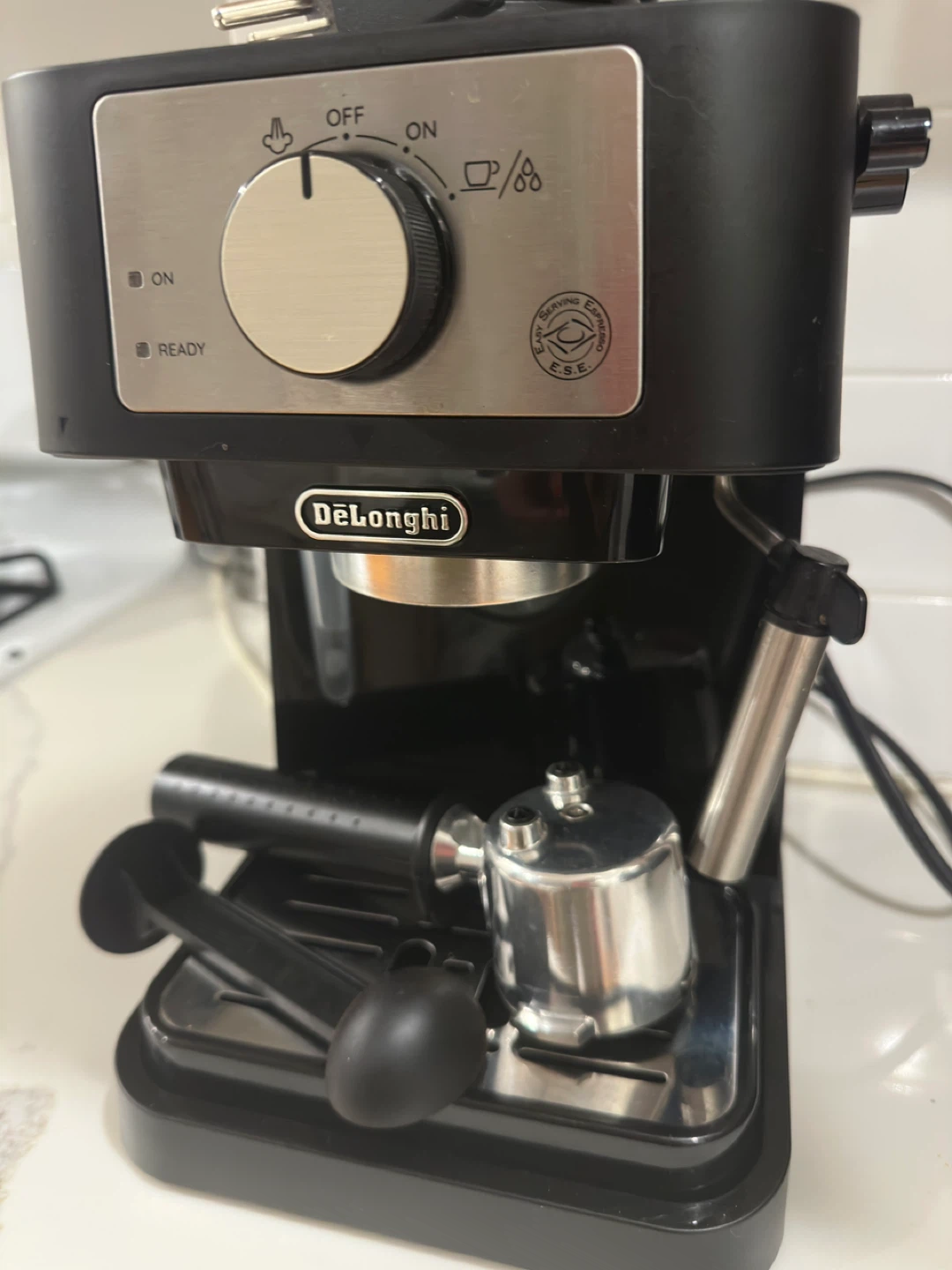 DeLonghi Espresso Machine + Nespresso Aeroccino