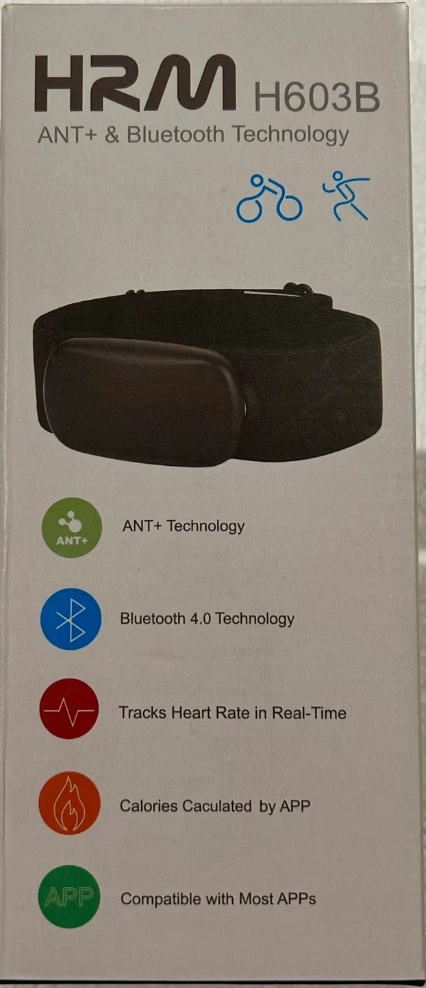 HRM H603B Heart Rate Monitor - New in Box!