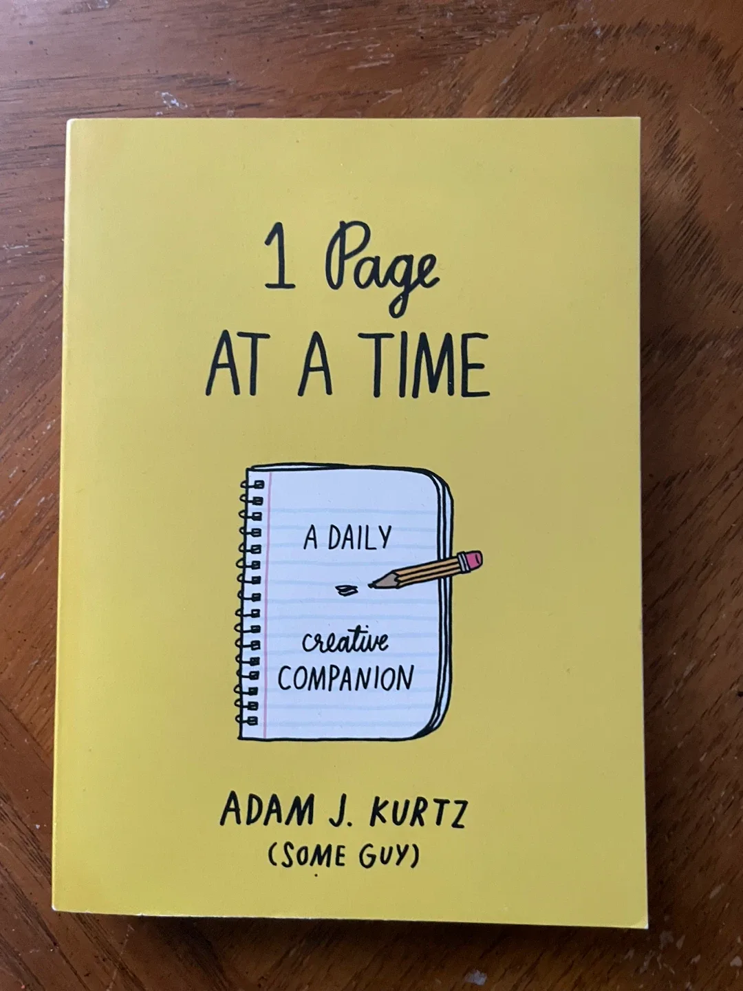 1 Page at a Time by Adam J. Kurtz #cleanout