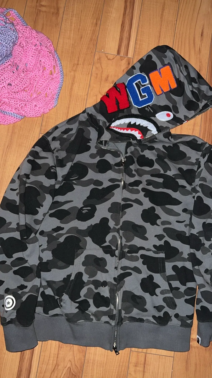 Bape camo grey