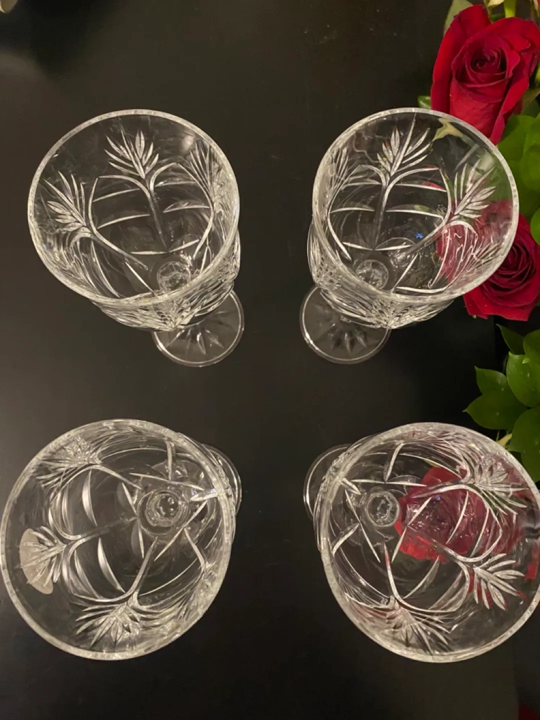 Fifth Avenue 24% Crystal Wine/Water Goblets! (Set of 4) image indicator(7)