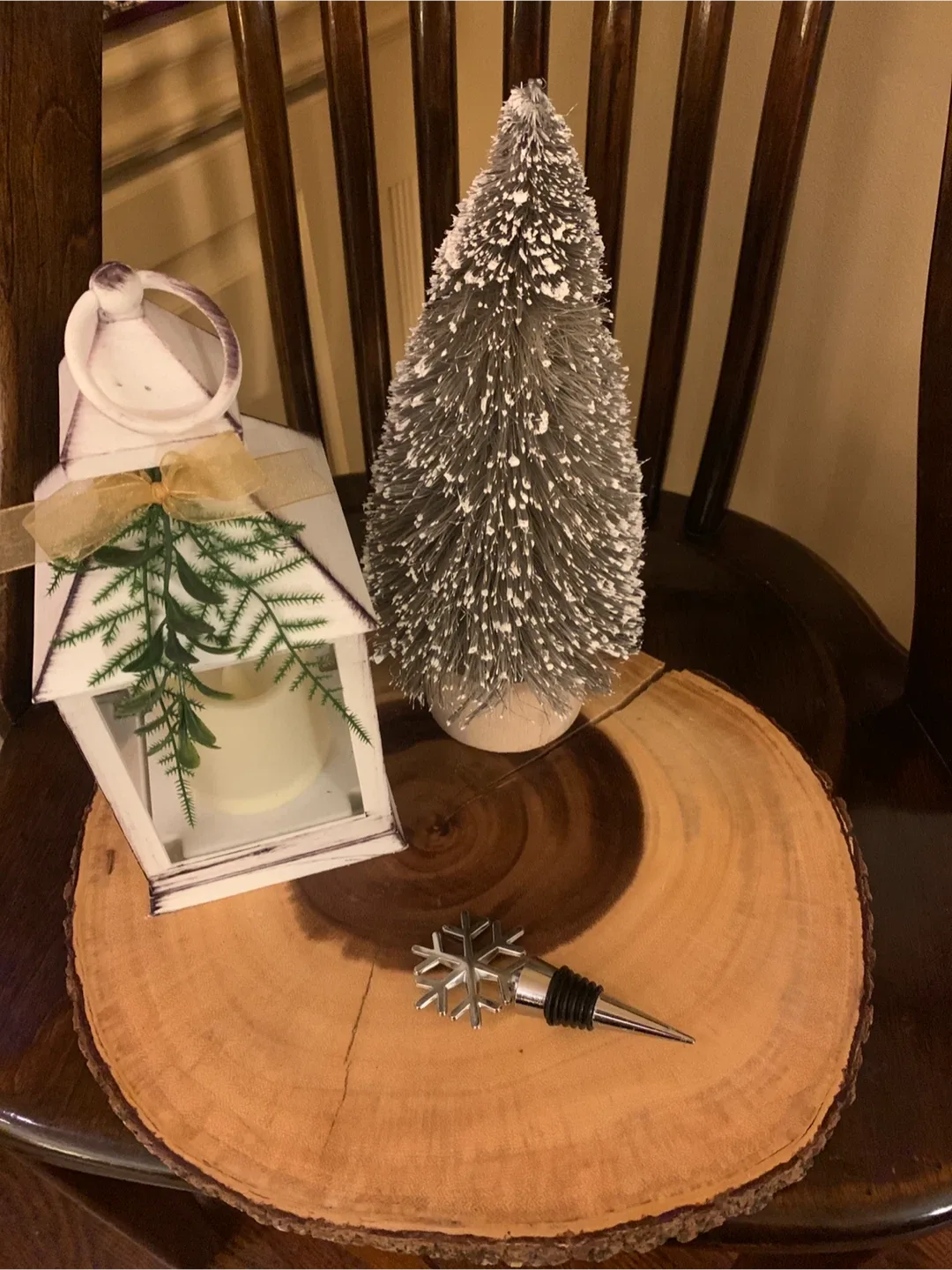 Snowflake Wine Bottle Stopper #Cleanout