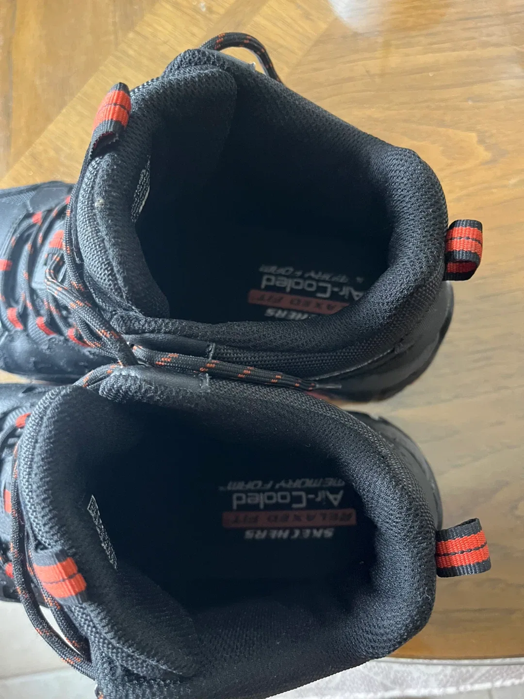 Skechers Outdoor Hiking Boots - Black & Red