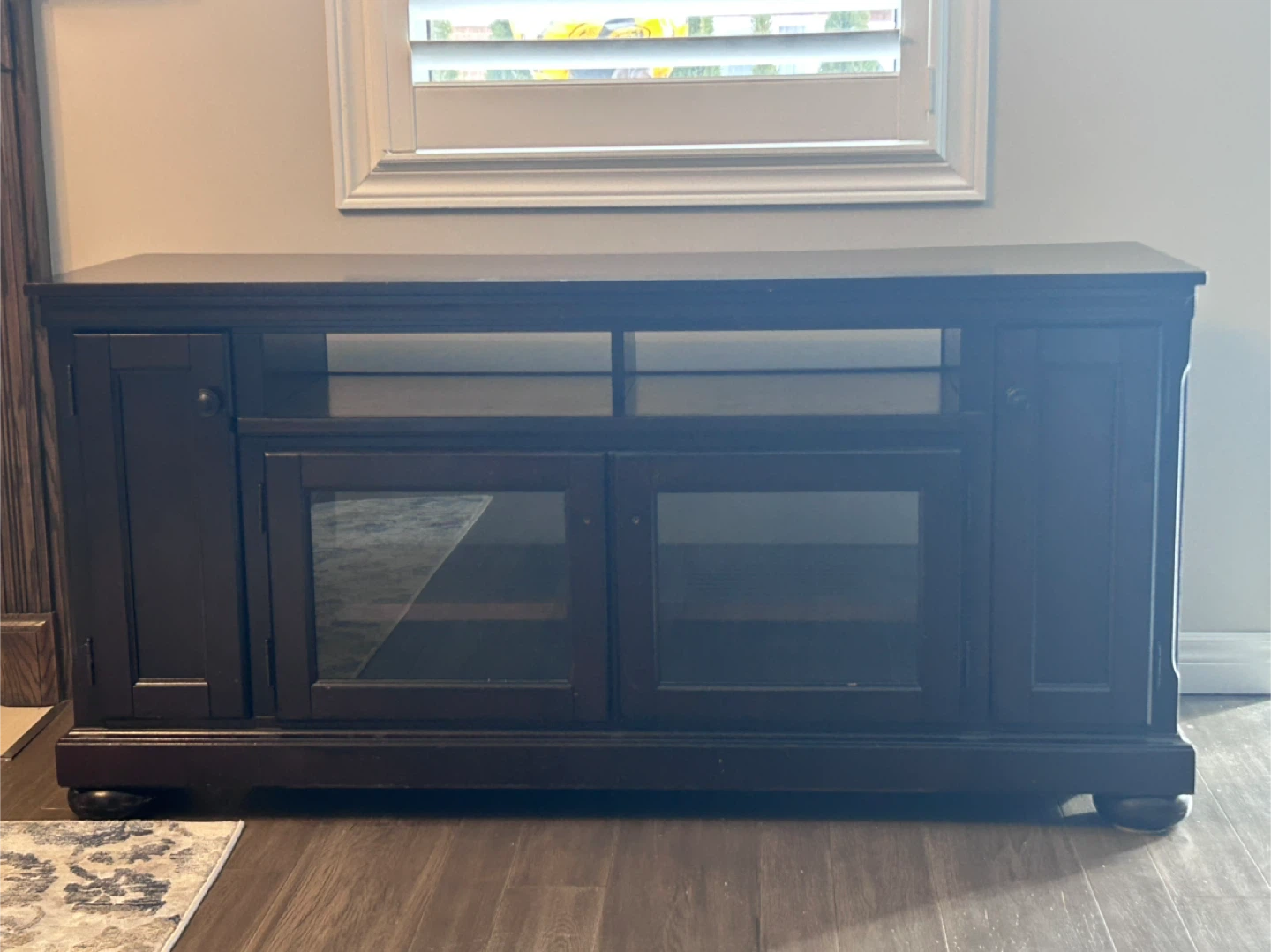 Dark Brown Media Console