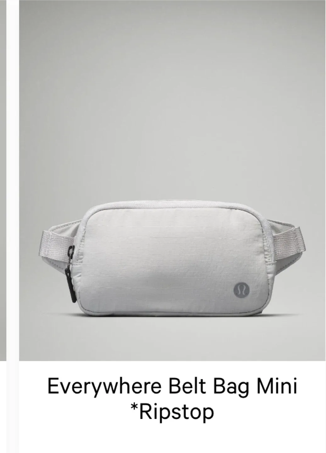 #Cleanout - Lululemon Everywhere Belt Bag Mini Ripstop $25