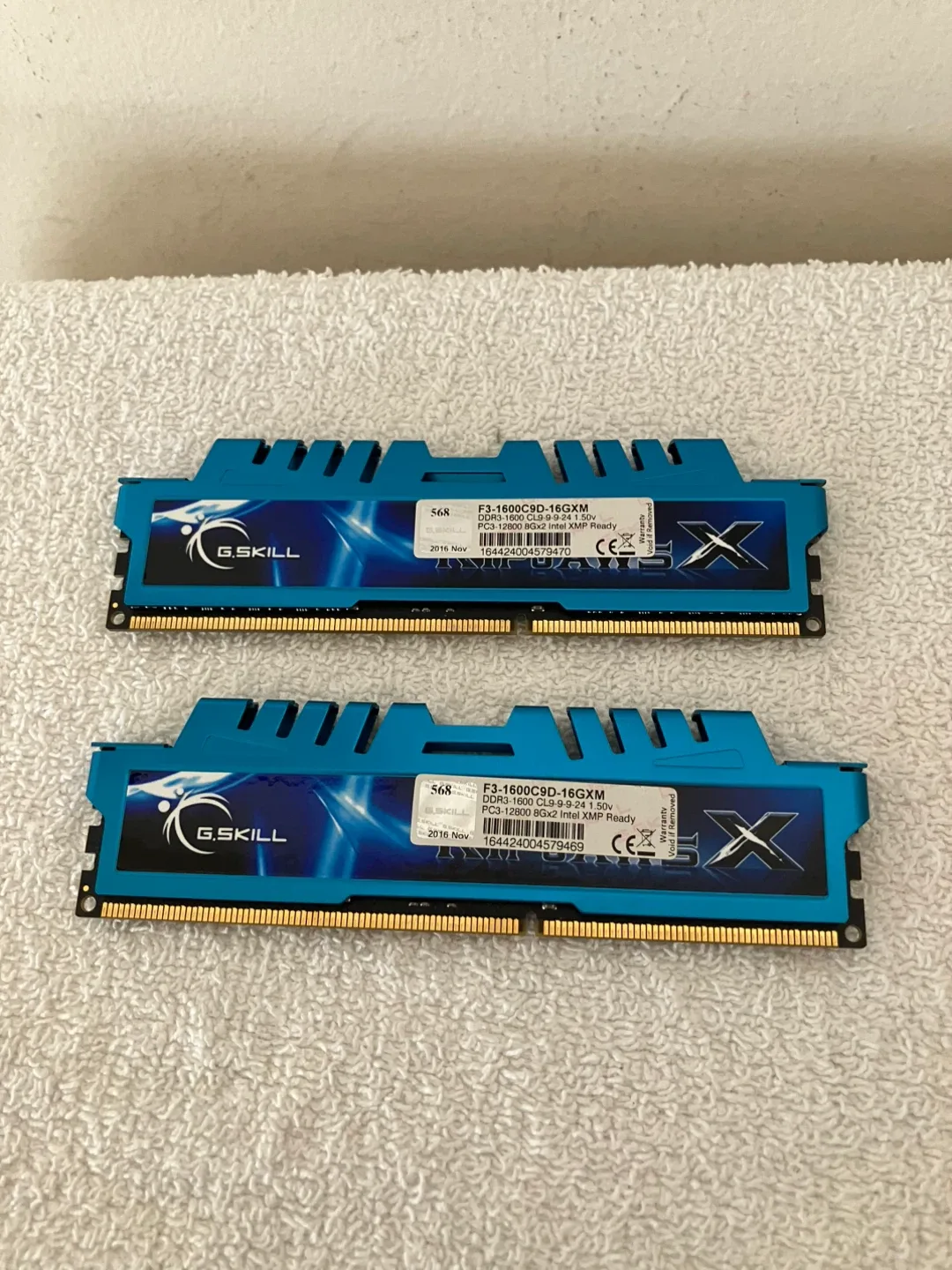 G.Skill Ripjaws X Series 16GB (2x8GB) DDR3 RAM