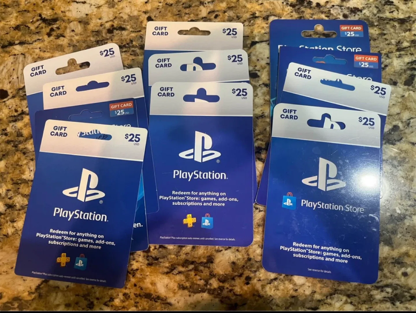 PlayStation Store $25 Gift Cards