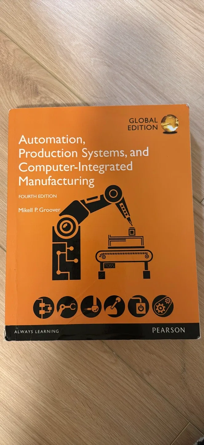 Automation, Production Systems Book by Groover