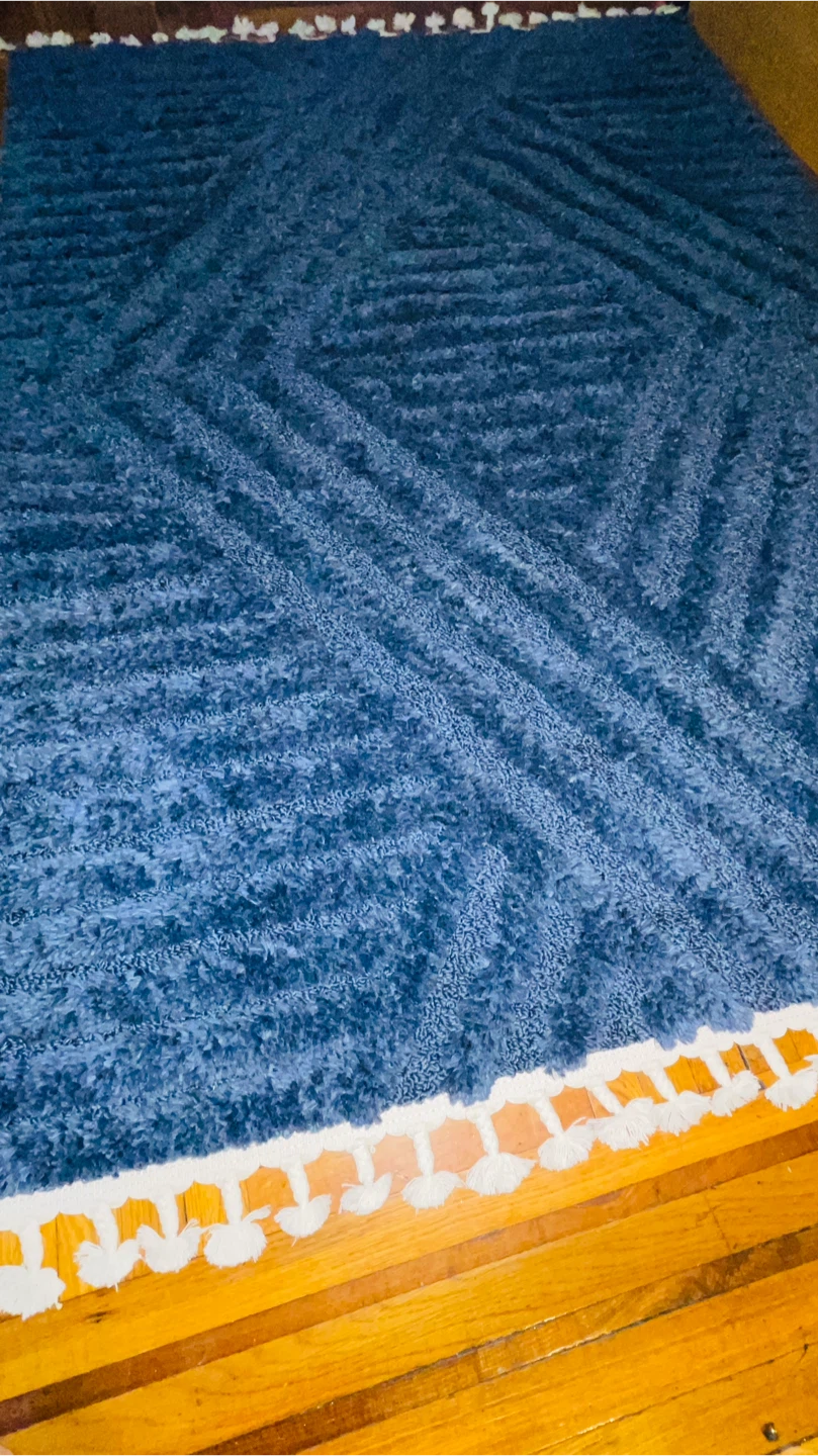 Manhattan West Navy Area Rug (Moving Out)