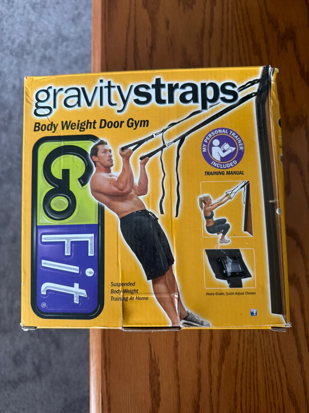GoFit Gravity Straps Body Weight Door Gym - photo 3