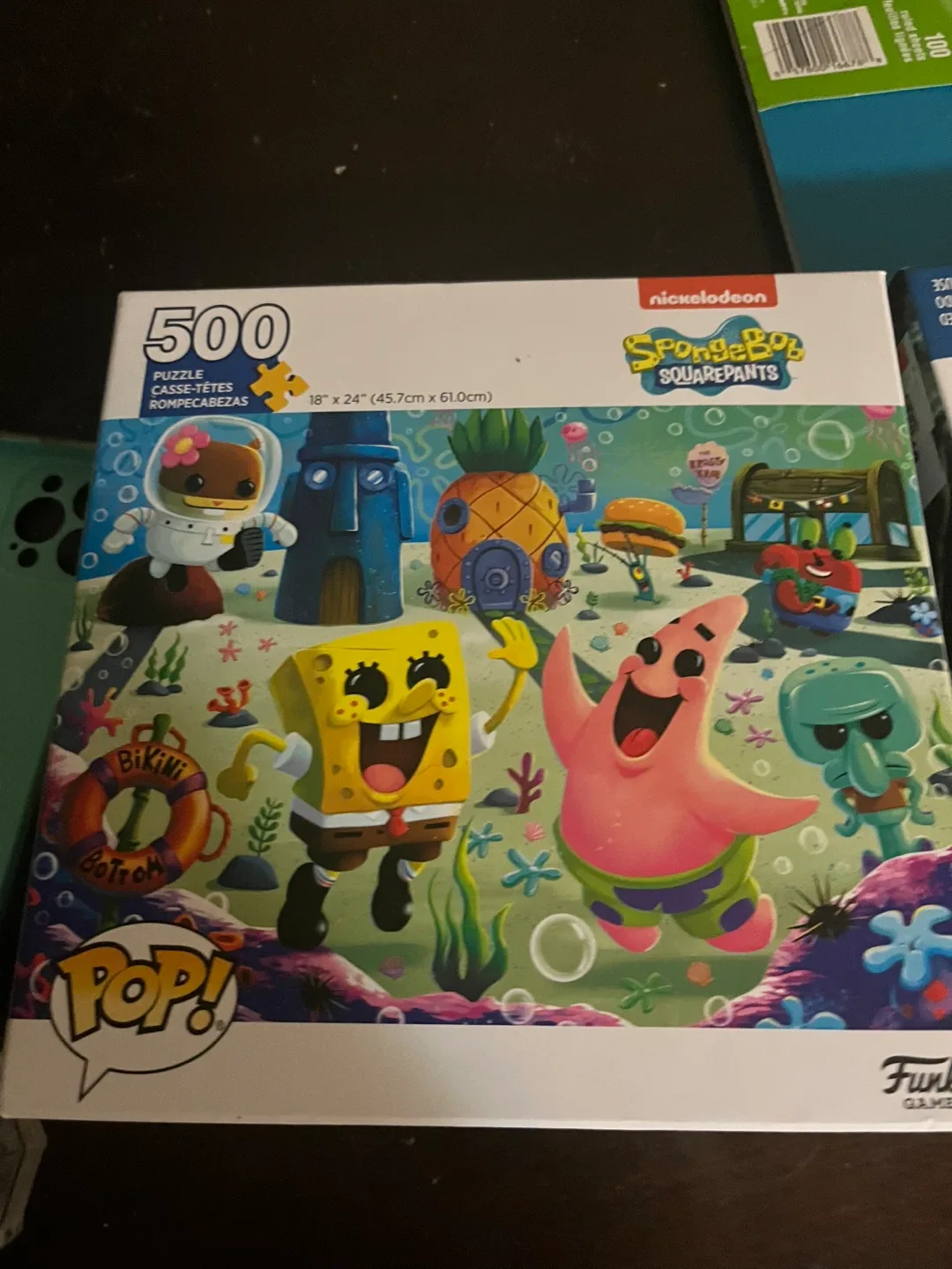 Nickelodeon Spongebob 500 Piece Puzzle #cleanout