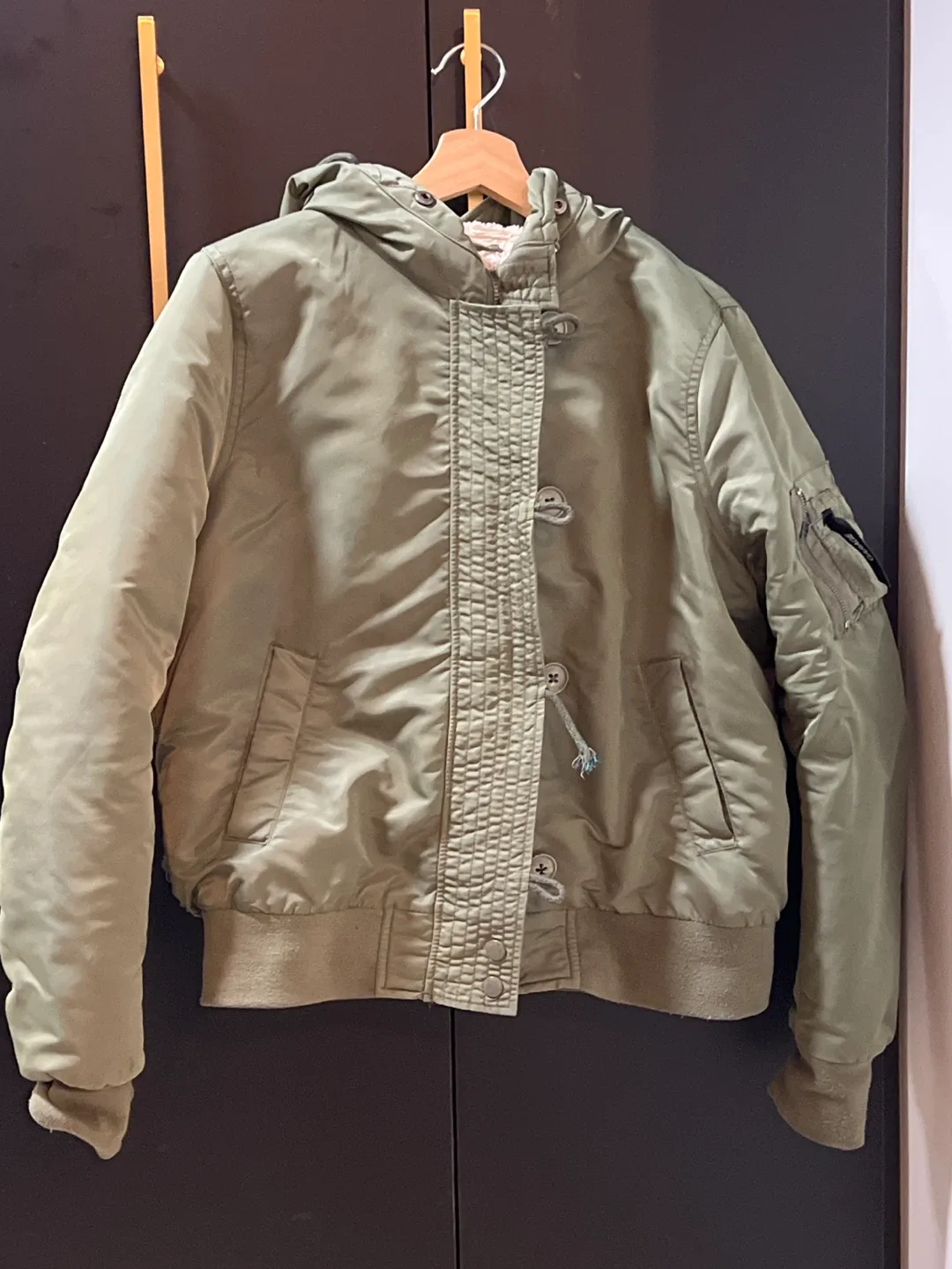 Cottage Parka Jacket - Olive Green