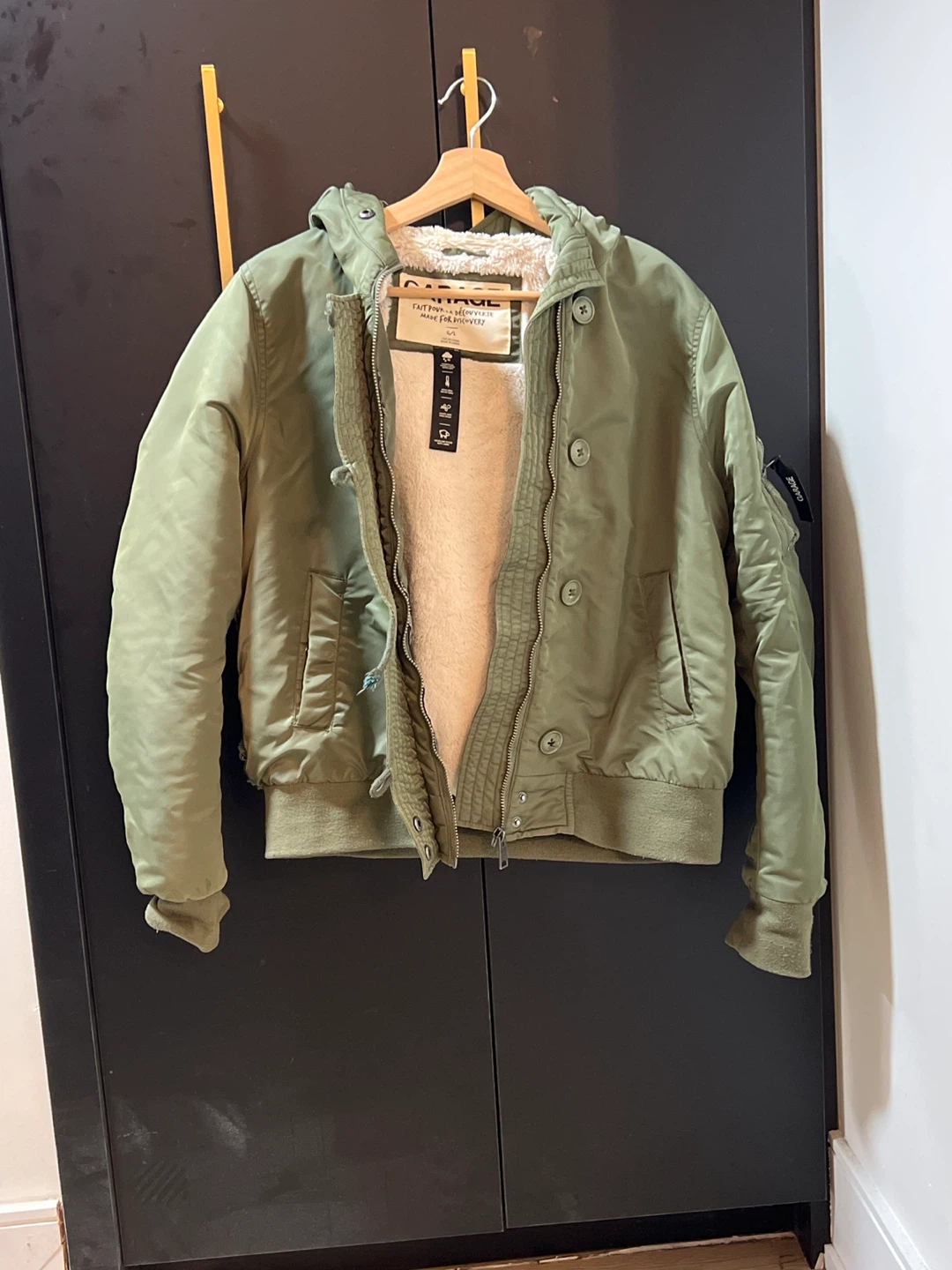 Cottage Parka Jacket - Olive Green - photo 2