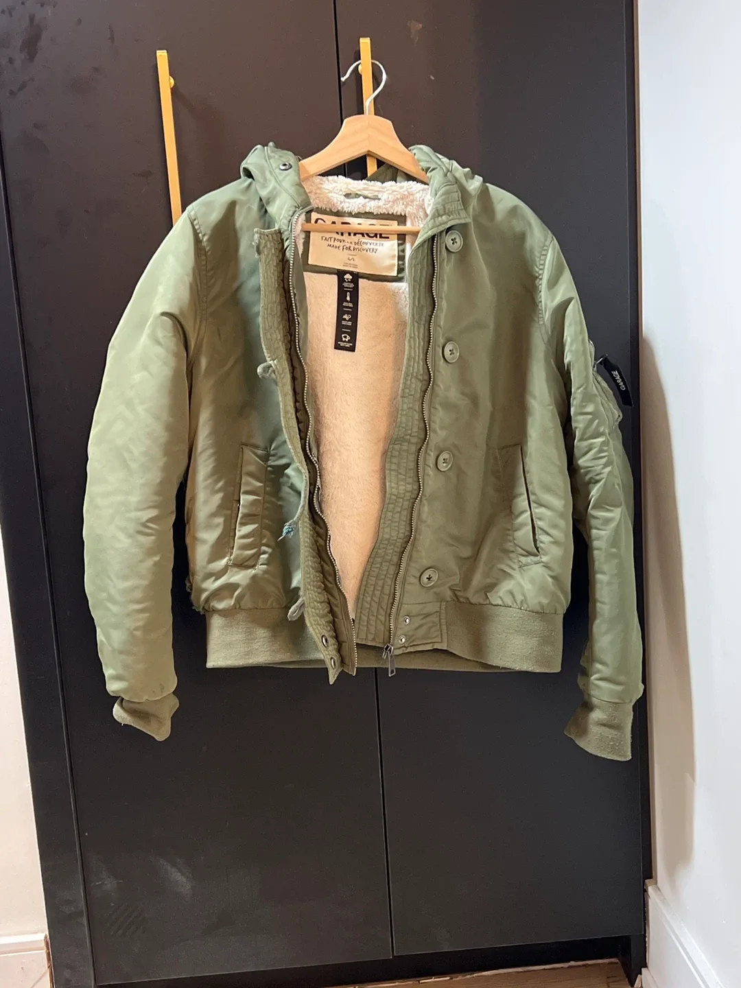 Cottage Parka Jacket - Olive Green image indicator(2)
