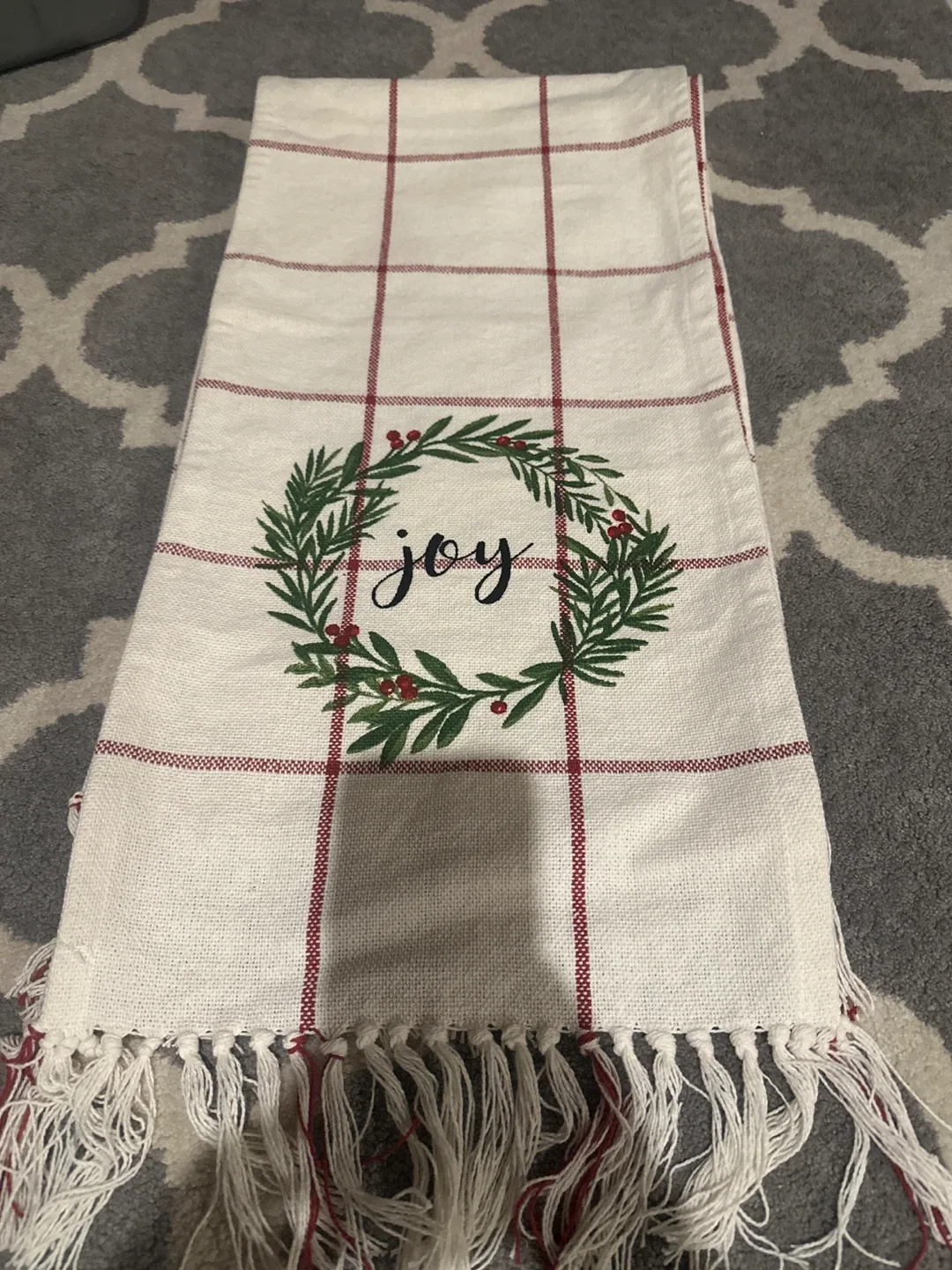 Joy Table Runner 110 inches long