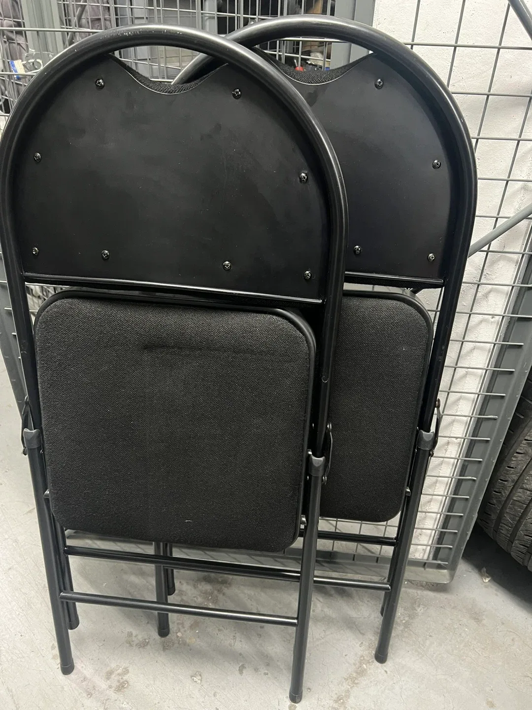 Folding Chairs (2) - Black
