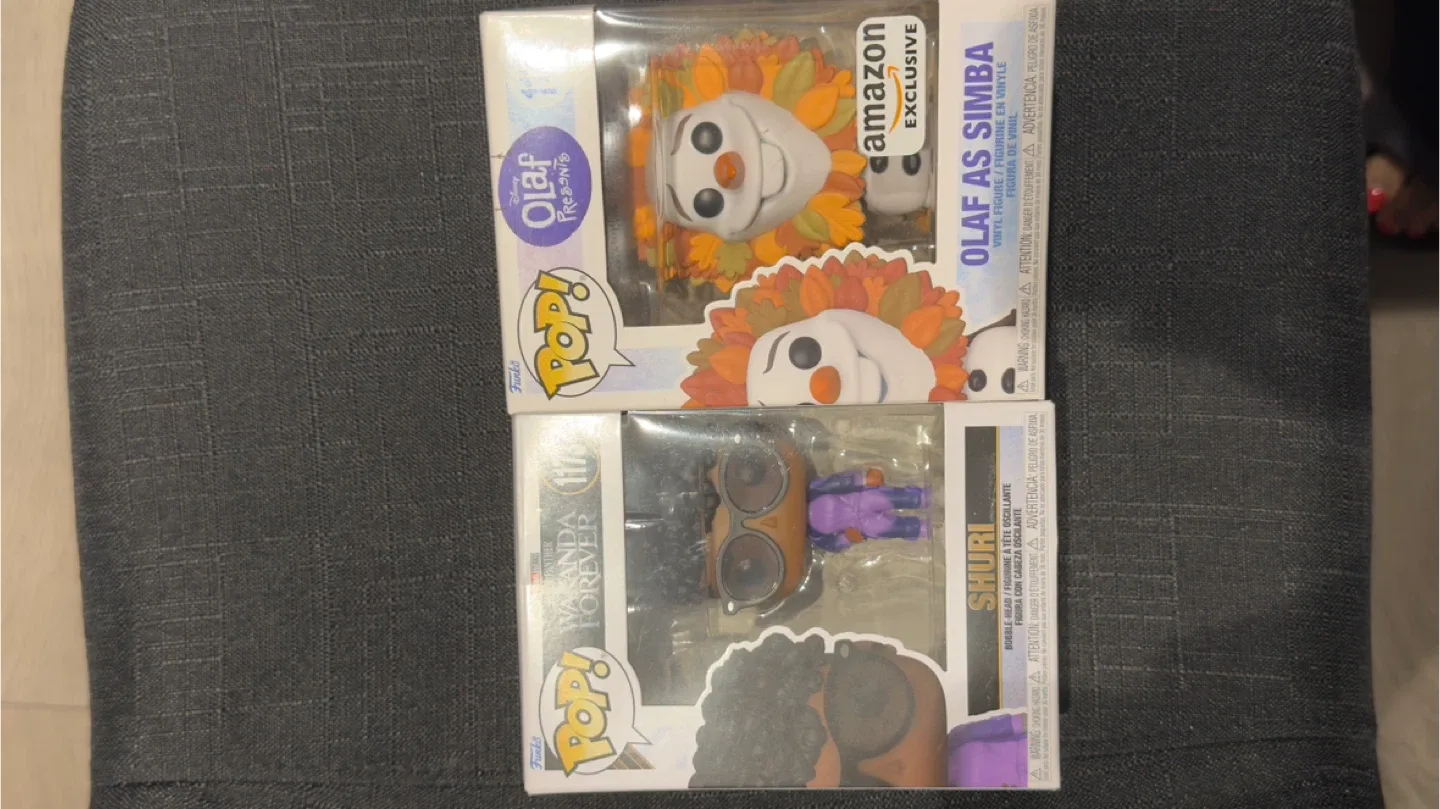 Funko POP! Olaf as Simba & Shuri