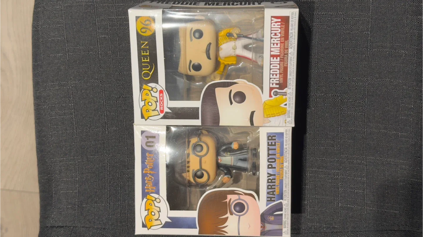 Funko POP! Rocks Queen Freddie Mercury & Harry Potter
