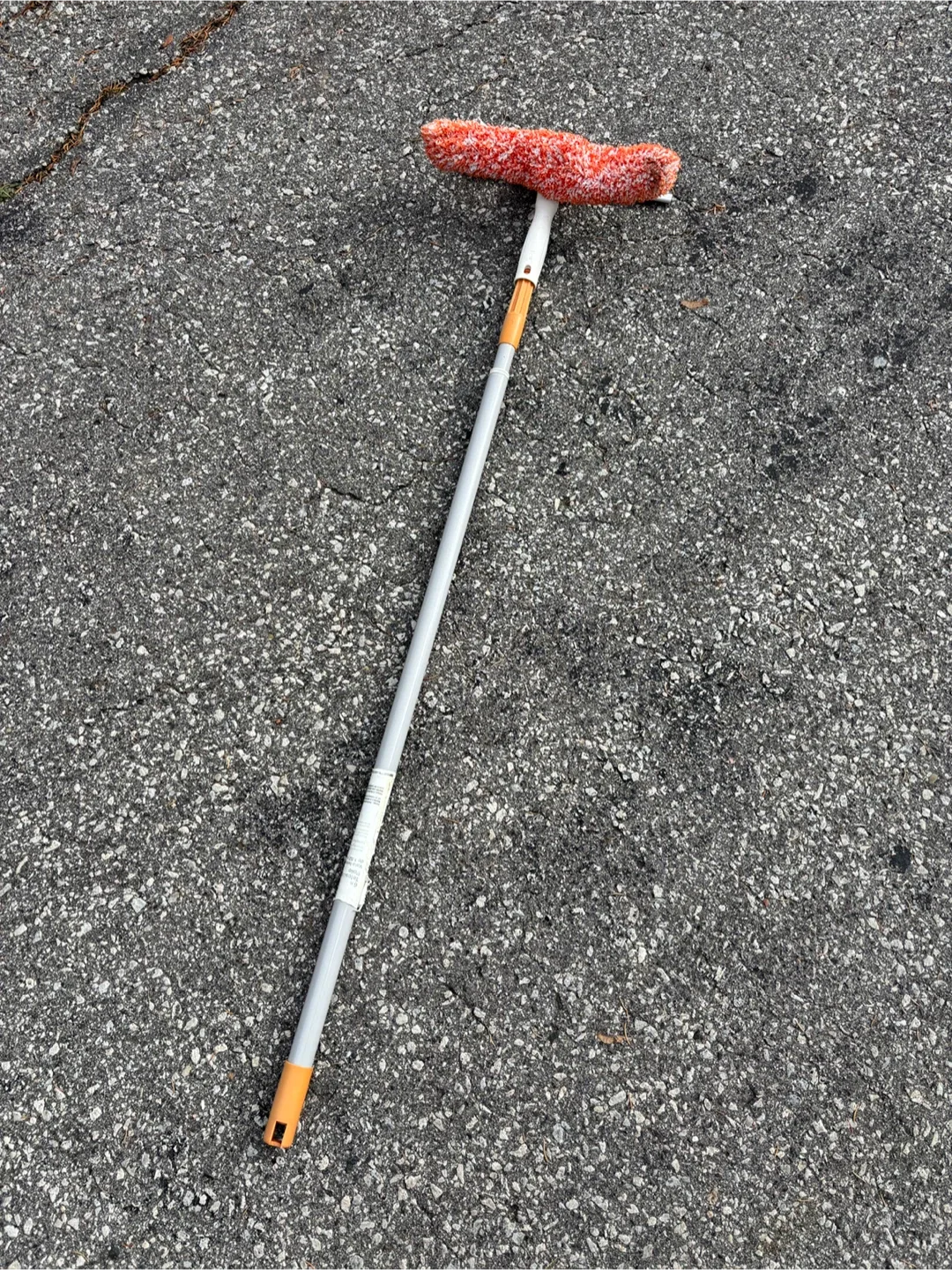 Window Squeegee with Microfiber Scrubber #cleanout