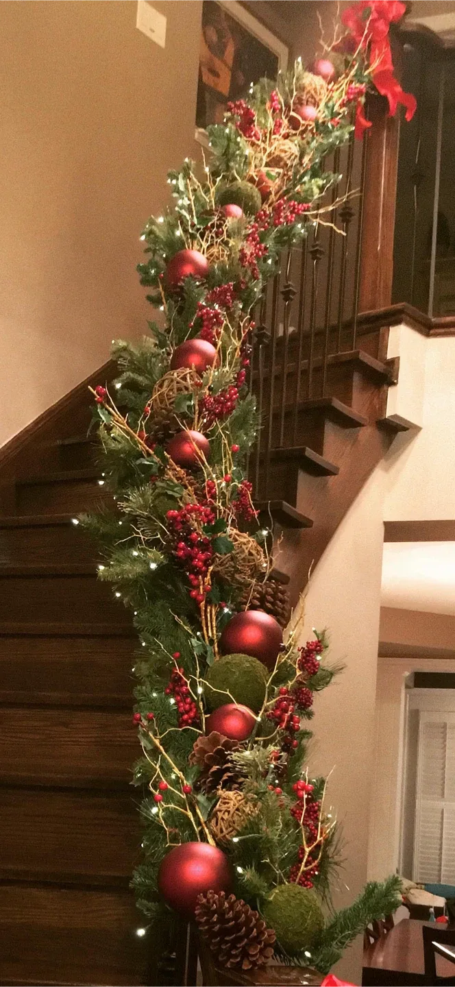 Grandinroad Christmas Pre light Garlands