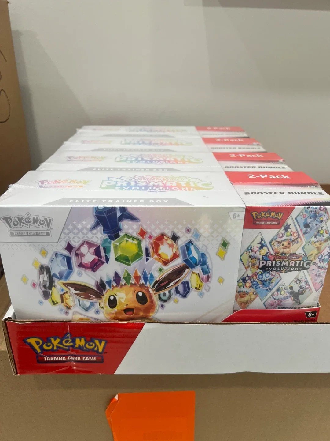 Prismatic Evolution ETB+Booster Bundle
