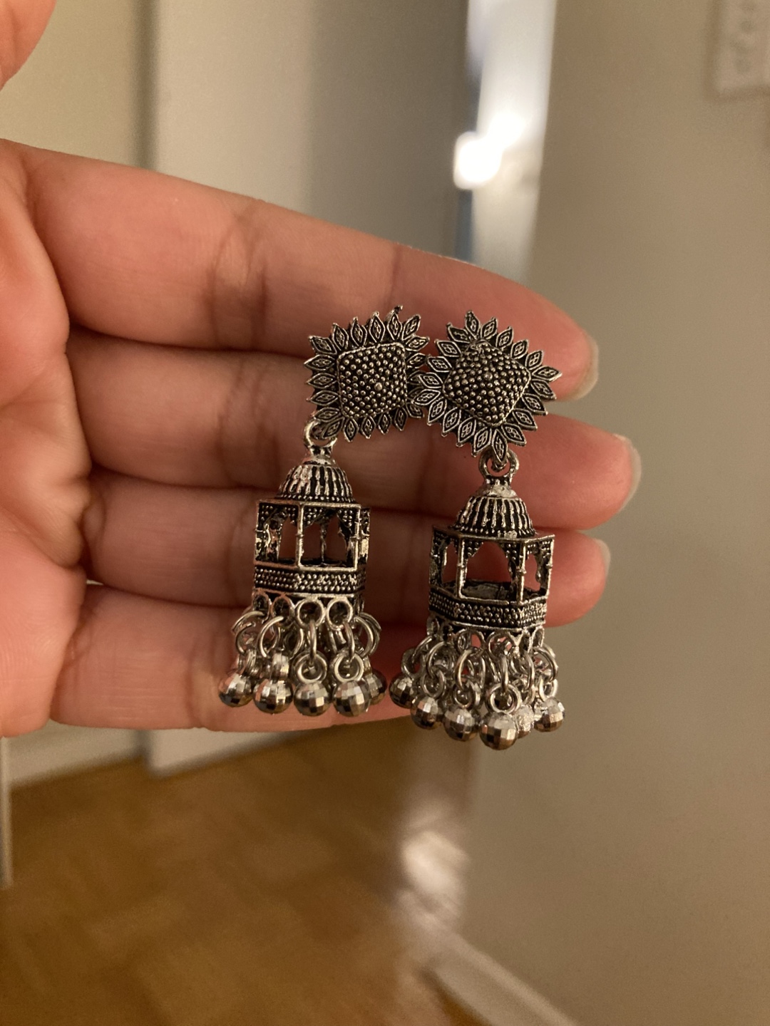 Jhumkis (Traditional South Asian Earrings)
