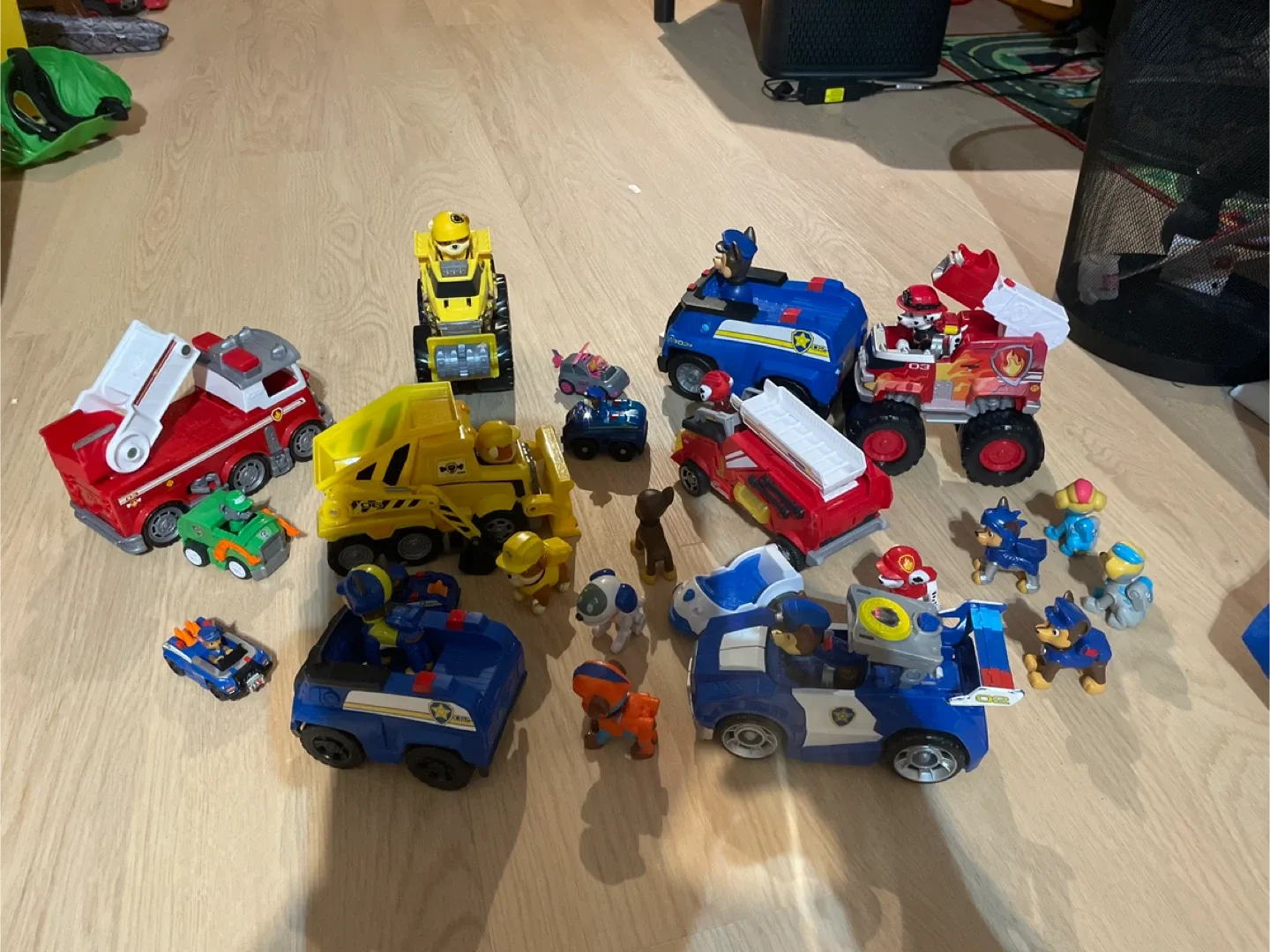 Paw Patrol Vehicle Toy Lot