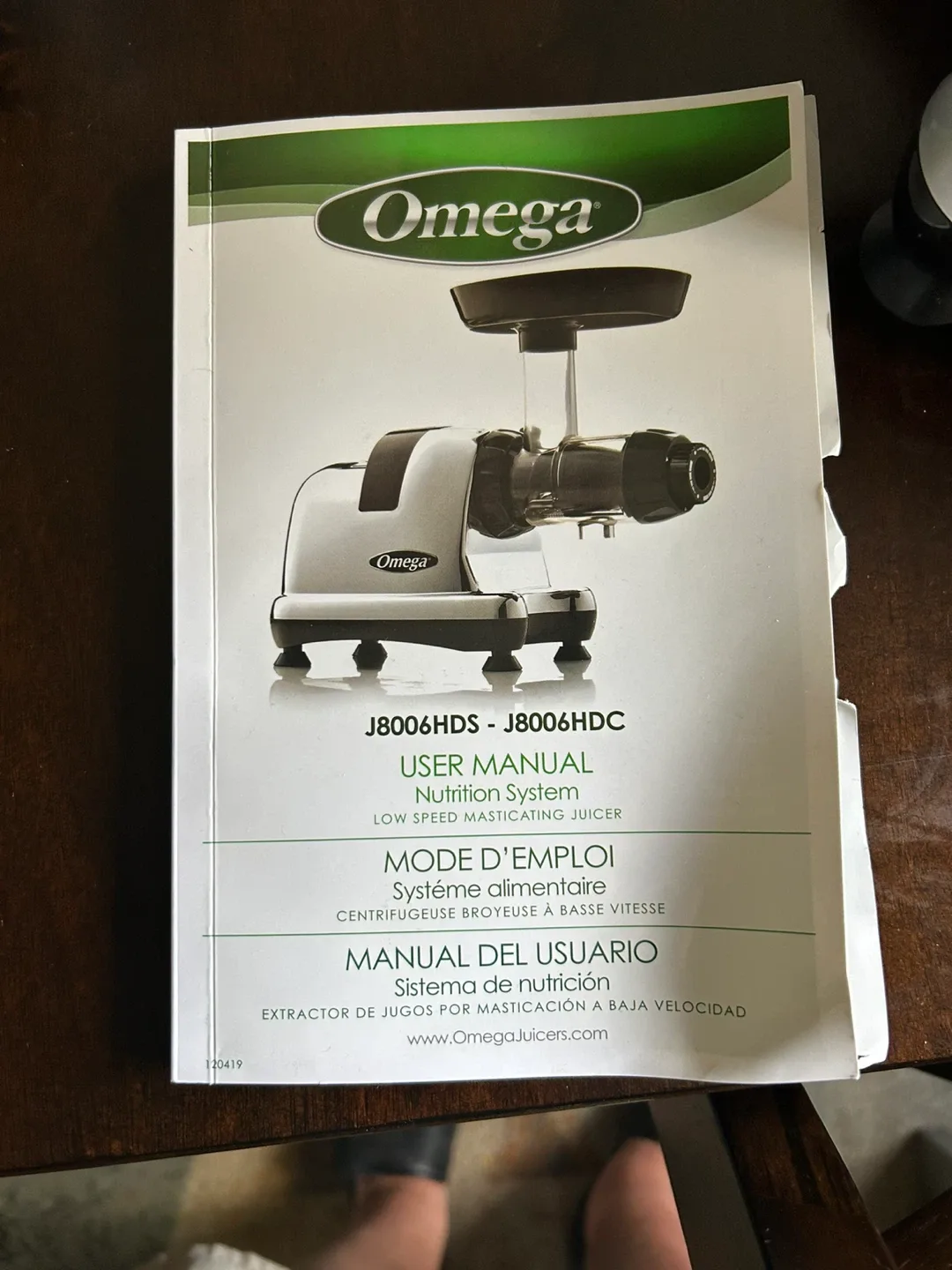 Omega J8006HDS Nutrition System Juicer