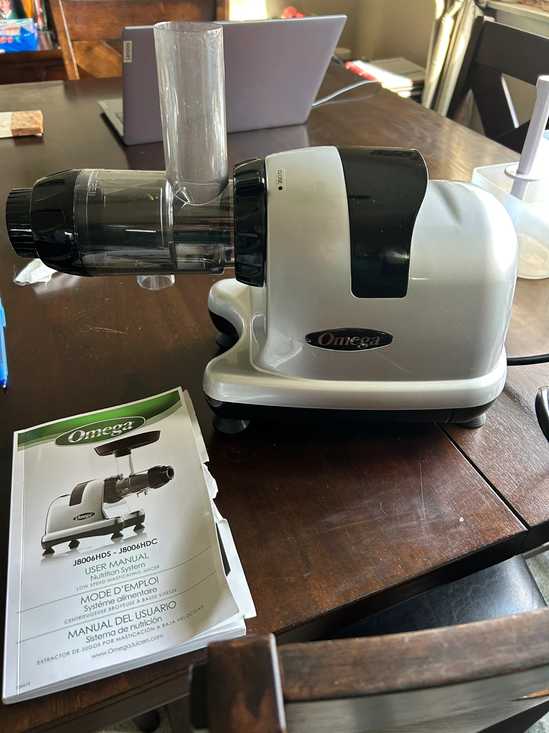 Omega J8006HDS Nutrition System Juicer - photo 5