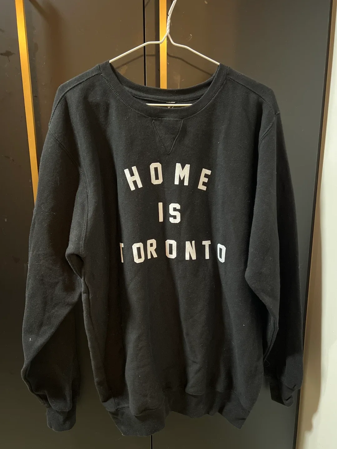 Home is Toronto Black Sweatshirt