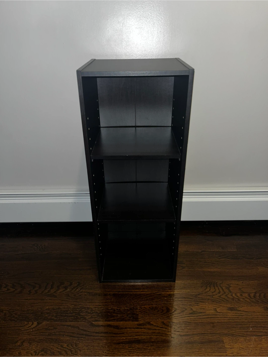 Dark Brown 3-Shelf Bookcase - photo 4