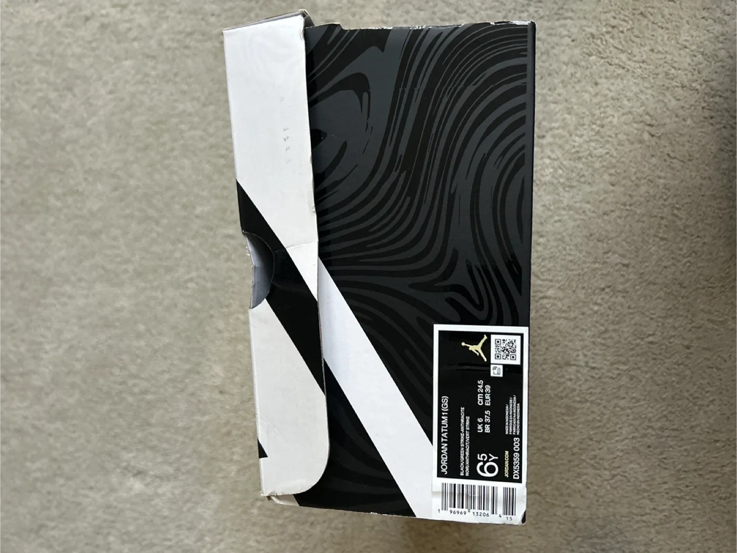 Jordan Tatum 1 (GS) Youth Basketball Shoes Size 6.5 image indicator(5)