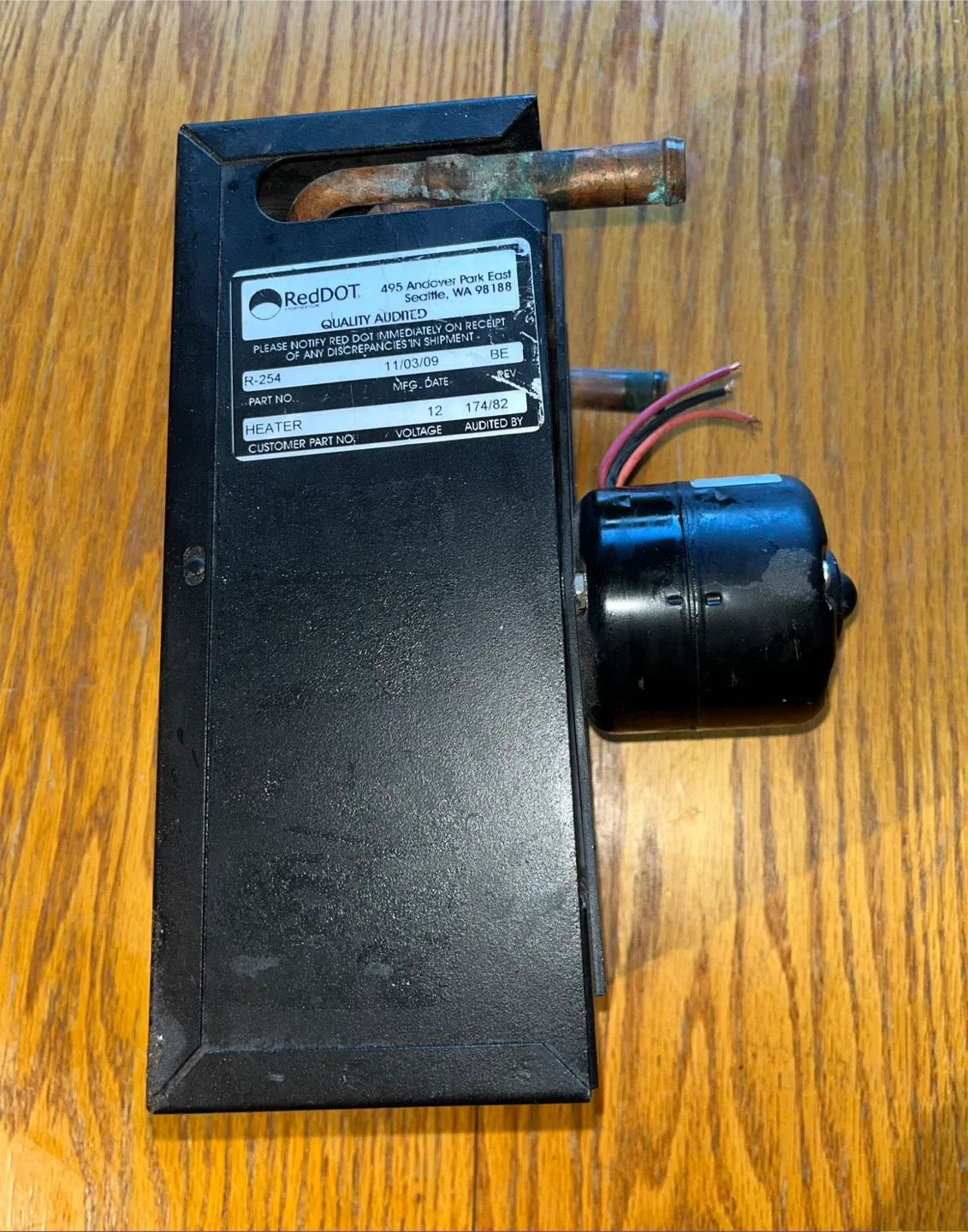 Heater (Broken, For Parts or Repair) image indicator(2)