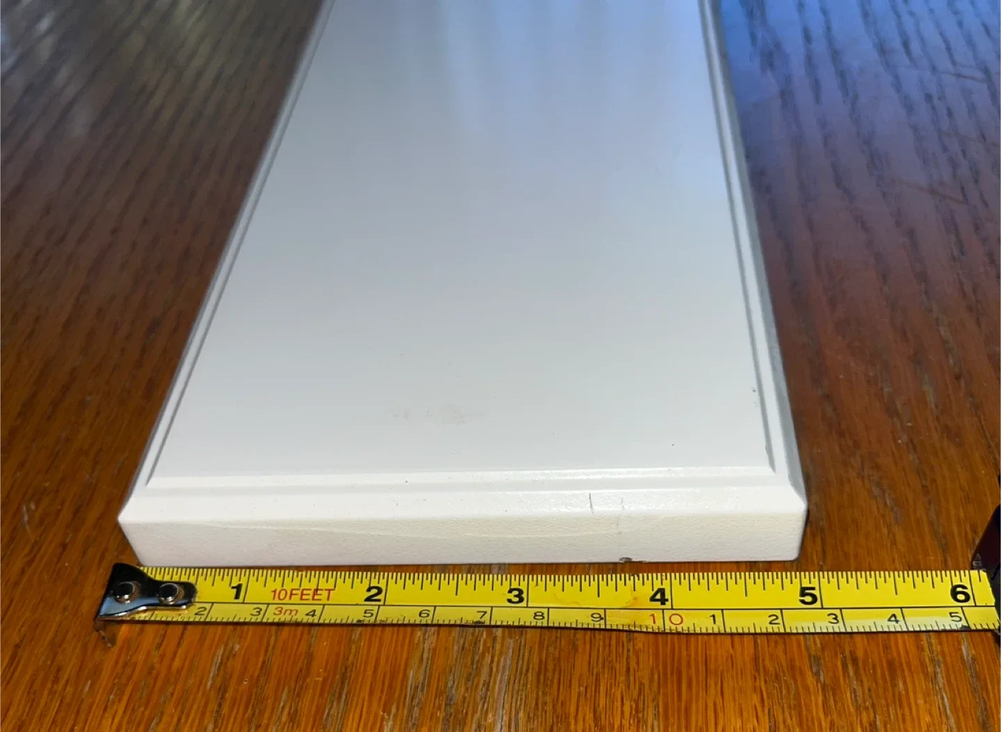 2 Ikea BODBYN Drawer front, off-white, 61x13 cm (24x5") image indicator(4)