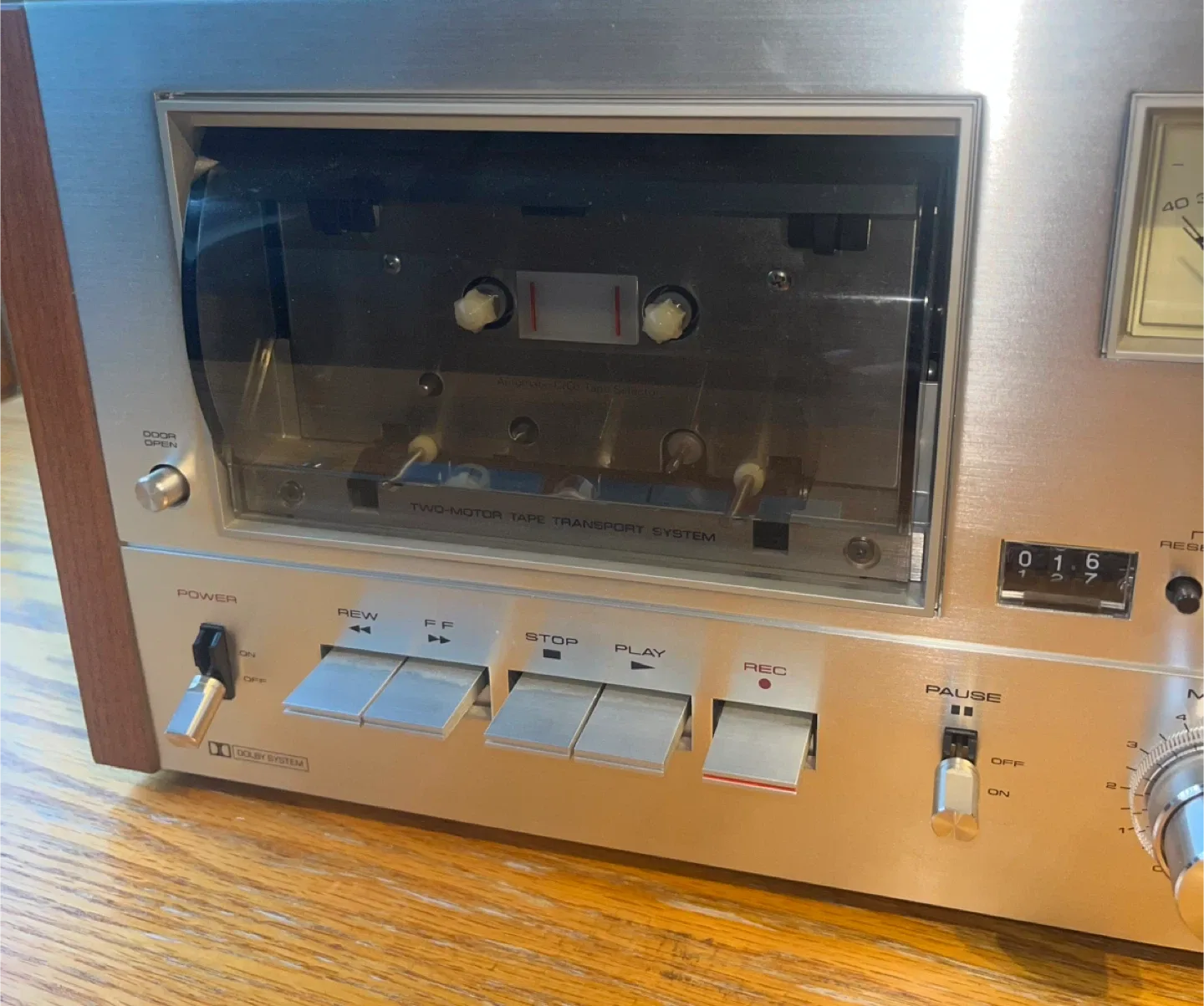 Vintage Pioneer Stereo Cassette Tape Deck CT-F9191 - AS IS image indicator(8)