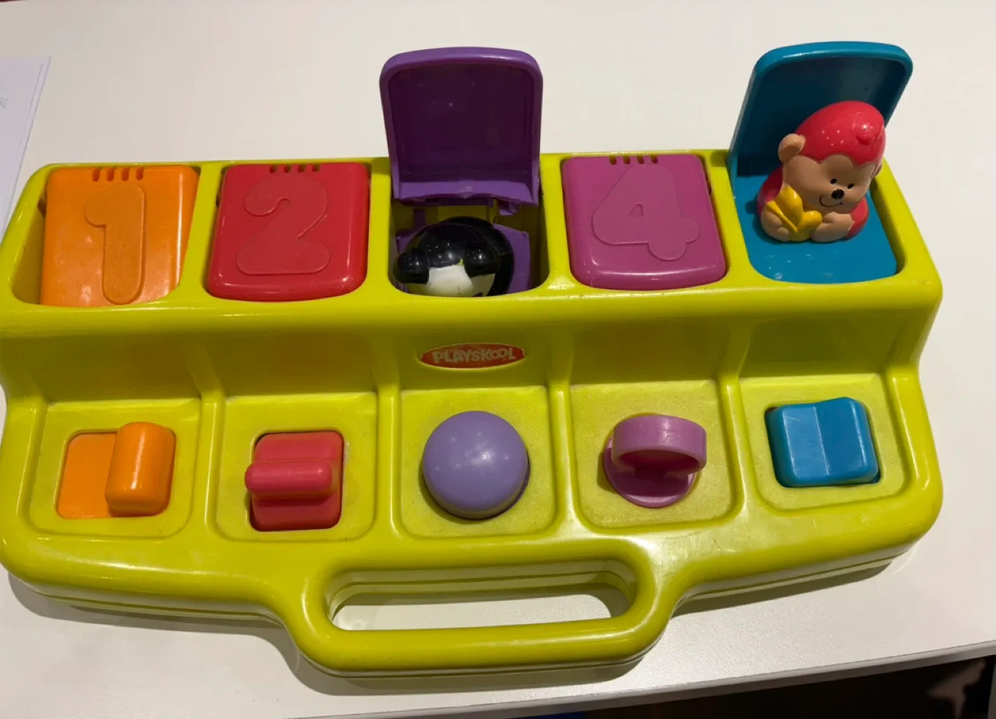 Vintage 1990's Playskool Poppin Pals Pop-Up