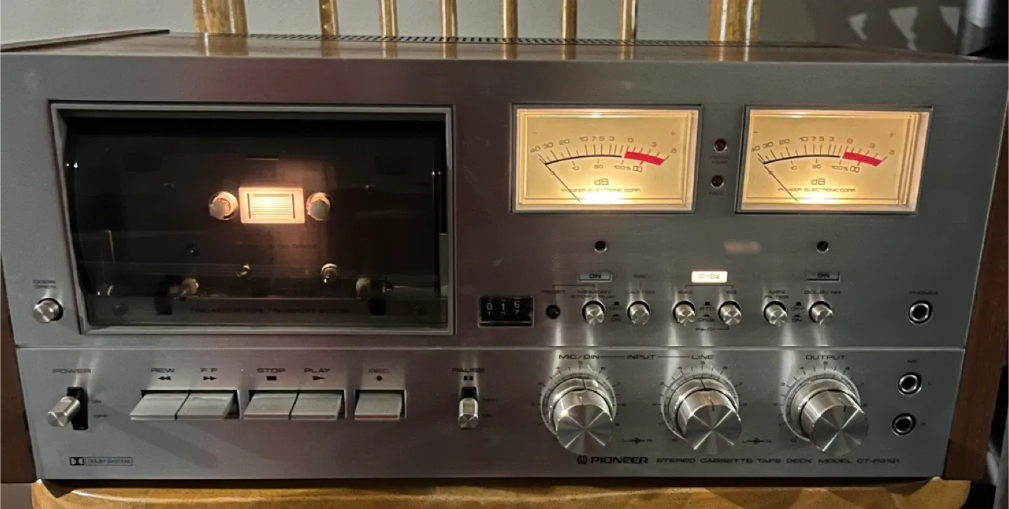 Vintage Pioneer Stereo Cassette Tape Deck CT-F9191 - AS IS